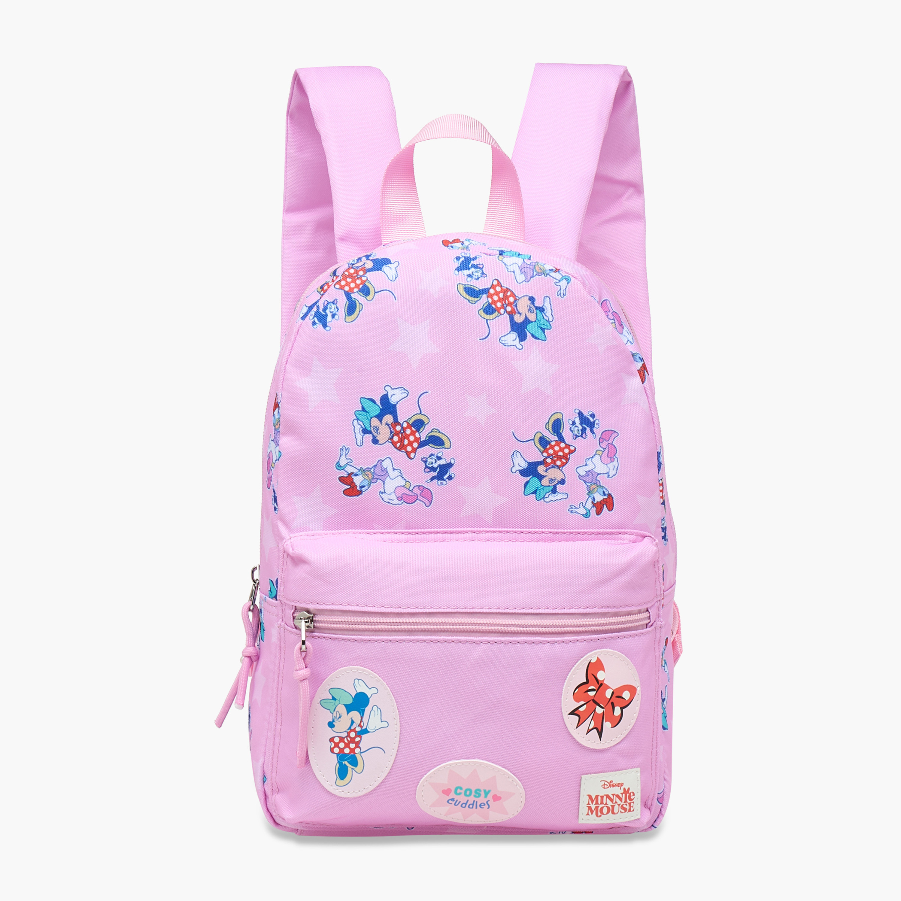 Disney Minnie Mouse Print School Backpack with Adjustable Shoulder Straps - 33x24x10 cm-school-bagsandbackpacks-backpacks-image-1