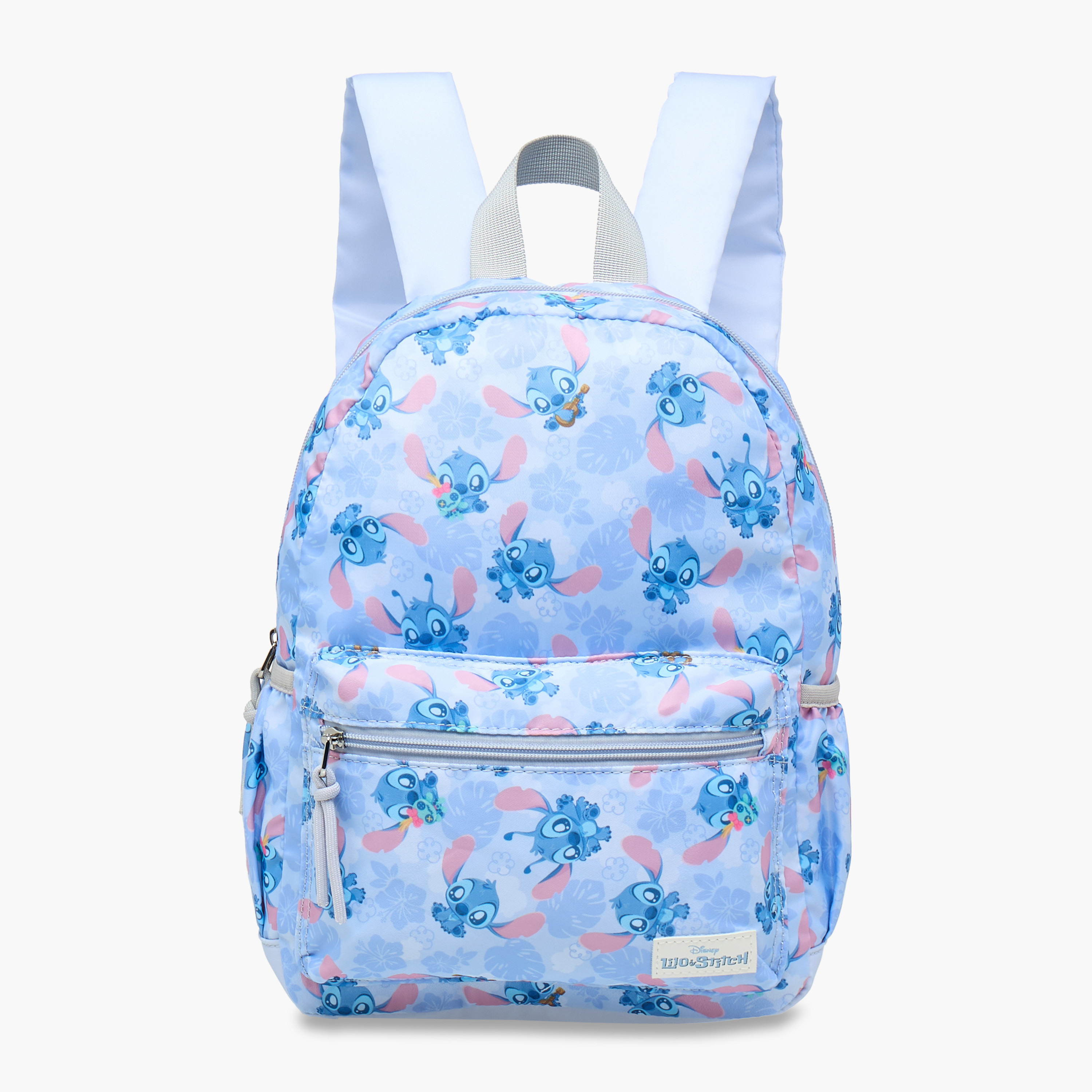 شنطة ظهر مدرسية بأحزمة كتف قابلة للتعديل وطبعات ستيتش من ديزني - 13x30x38 سم-school-bagsandbackpacks-backpacks-image-1