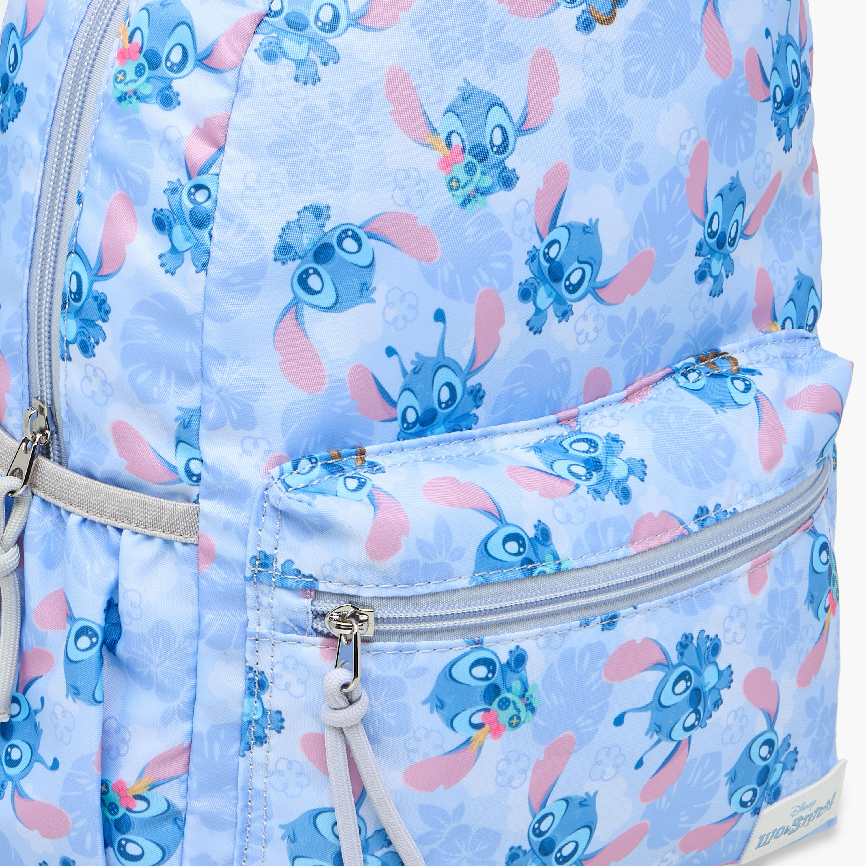 شنطة ظهر مدرسية بأحزمة كتف قابلة للتعديل وطبعات ستيتش من ديزني - 13x30x38 سم-school-bagsandbackpacks-backpacks-image-6