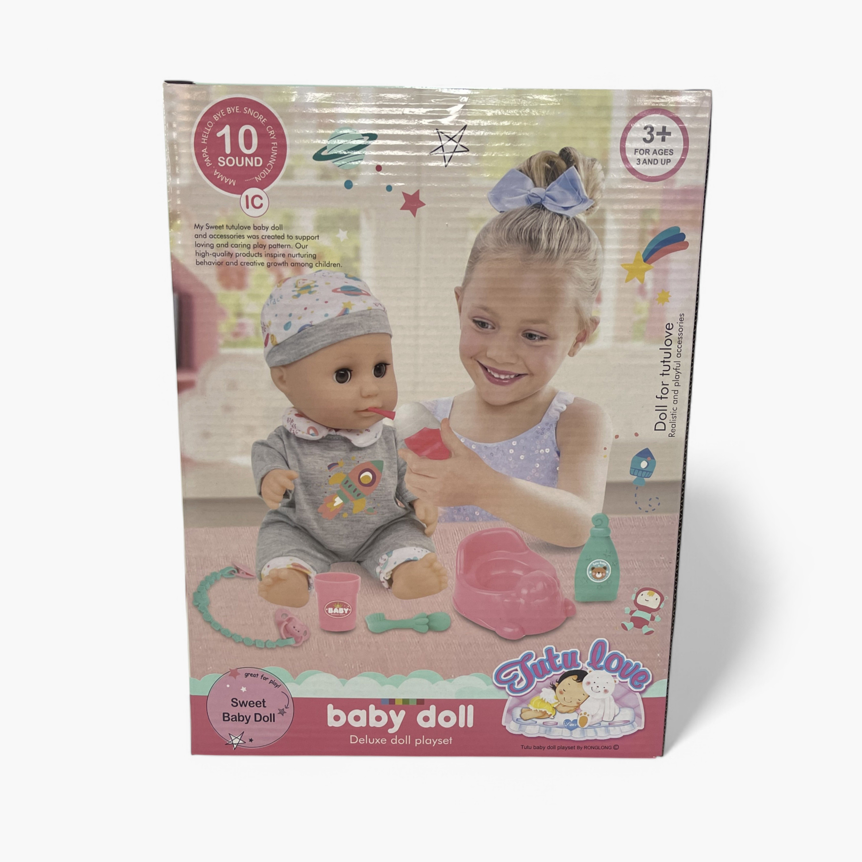 Juniors Baby Doll Playset - 12 inches-toys-dollsandplaysets-dollplaysets-image-4