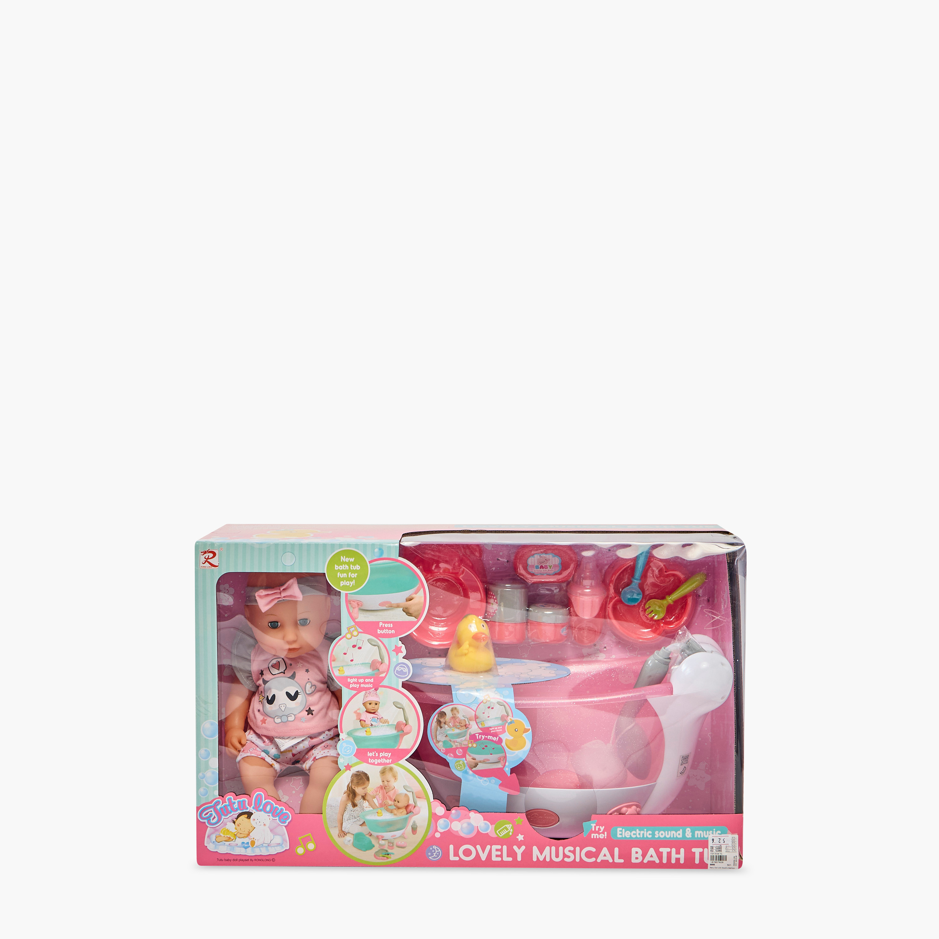 Juniors Baby Doll with Electric Bathtub Toy-toys-dollsandplaysets-dollplaysets-image-15