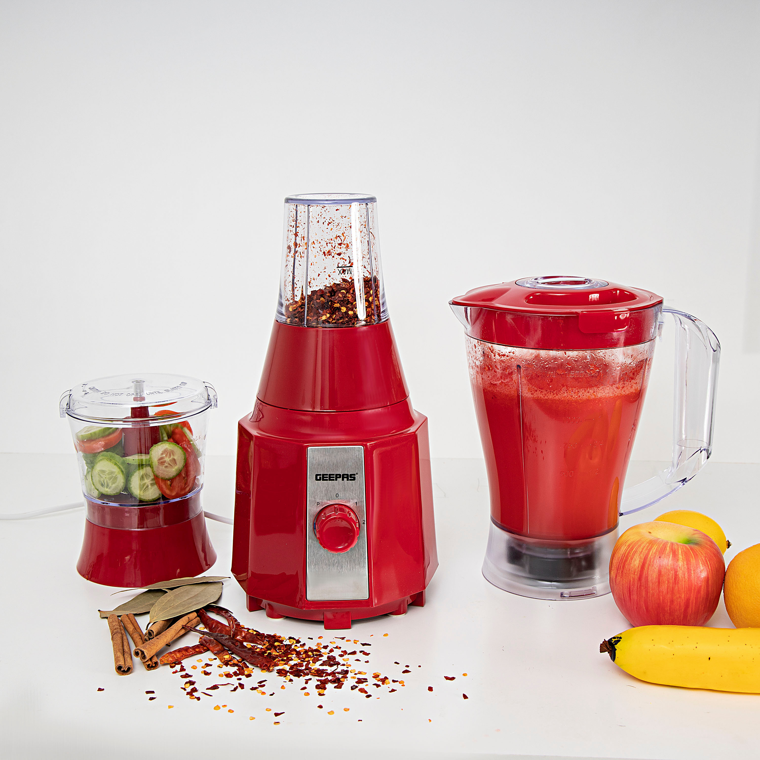 GEEPAS 400W 3-in-1 Juicer - 1.5 L-household-appliances-kitchenappliances-blendersmixersandgrinders-image-2