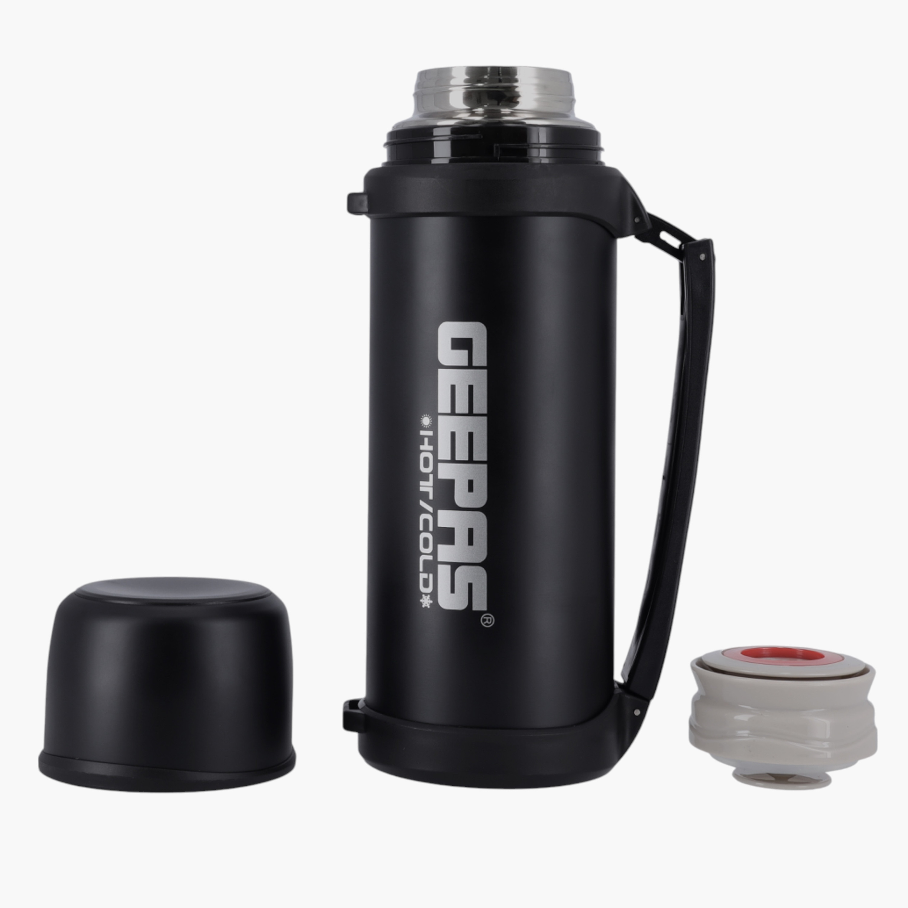 GEEPAS Stainless Steel Vacuum Flask - 2.2 L-household-dining-teaandcoffee-vacuumflaskscoffeeandteapots-image-3
