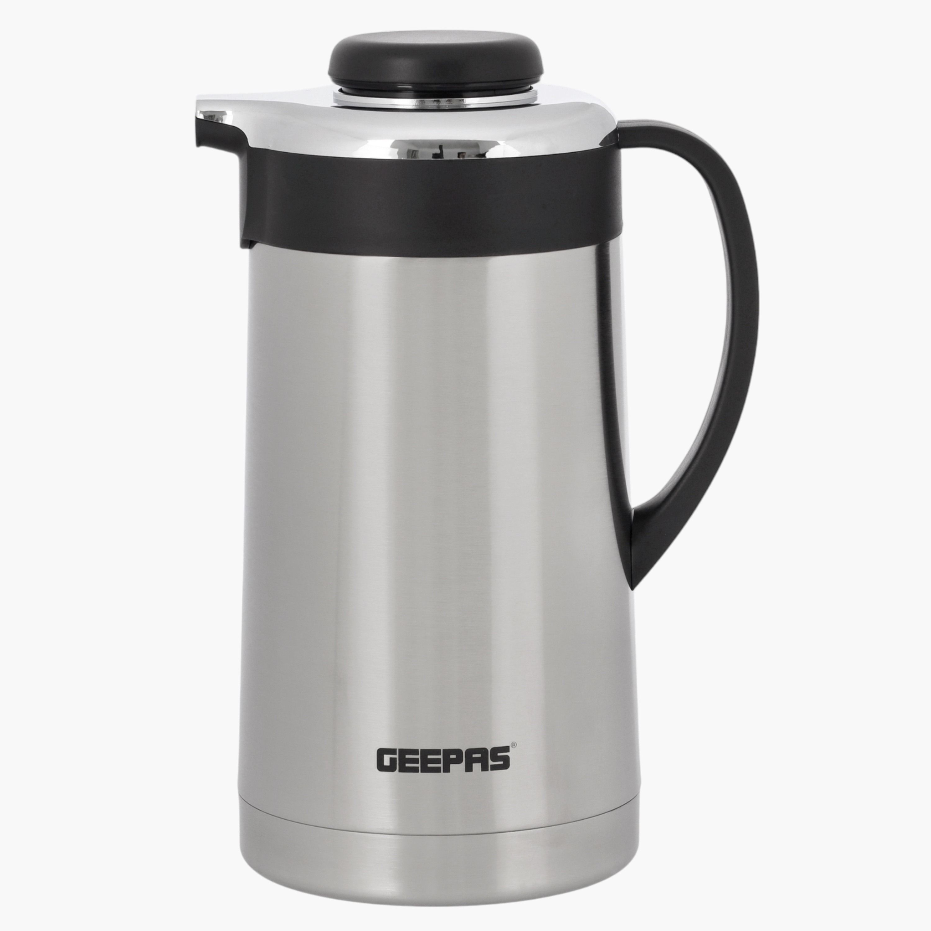 GEEPAS Stainless Steel Vacuum Flask - 1 L-household-dining-teaandcoffee-vacuumflaskscoffeeandteapots-image-1