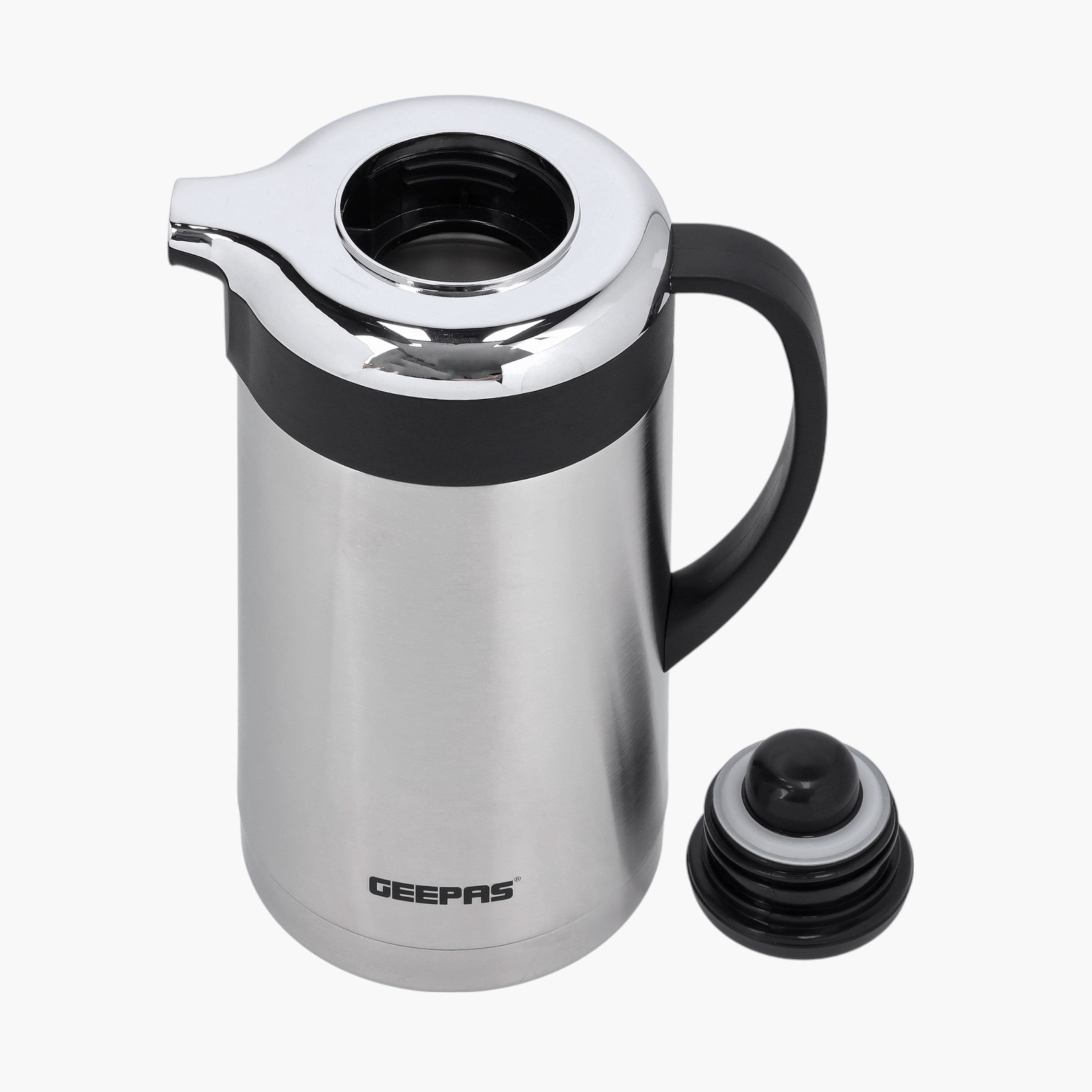 GEEPAS Stainless Steel Vacuum Flask - 1 L-household-dining-teaandcoffee-vacuumflaskscoffeeandteapots-image-4