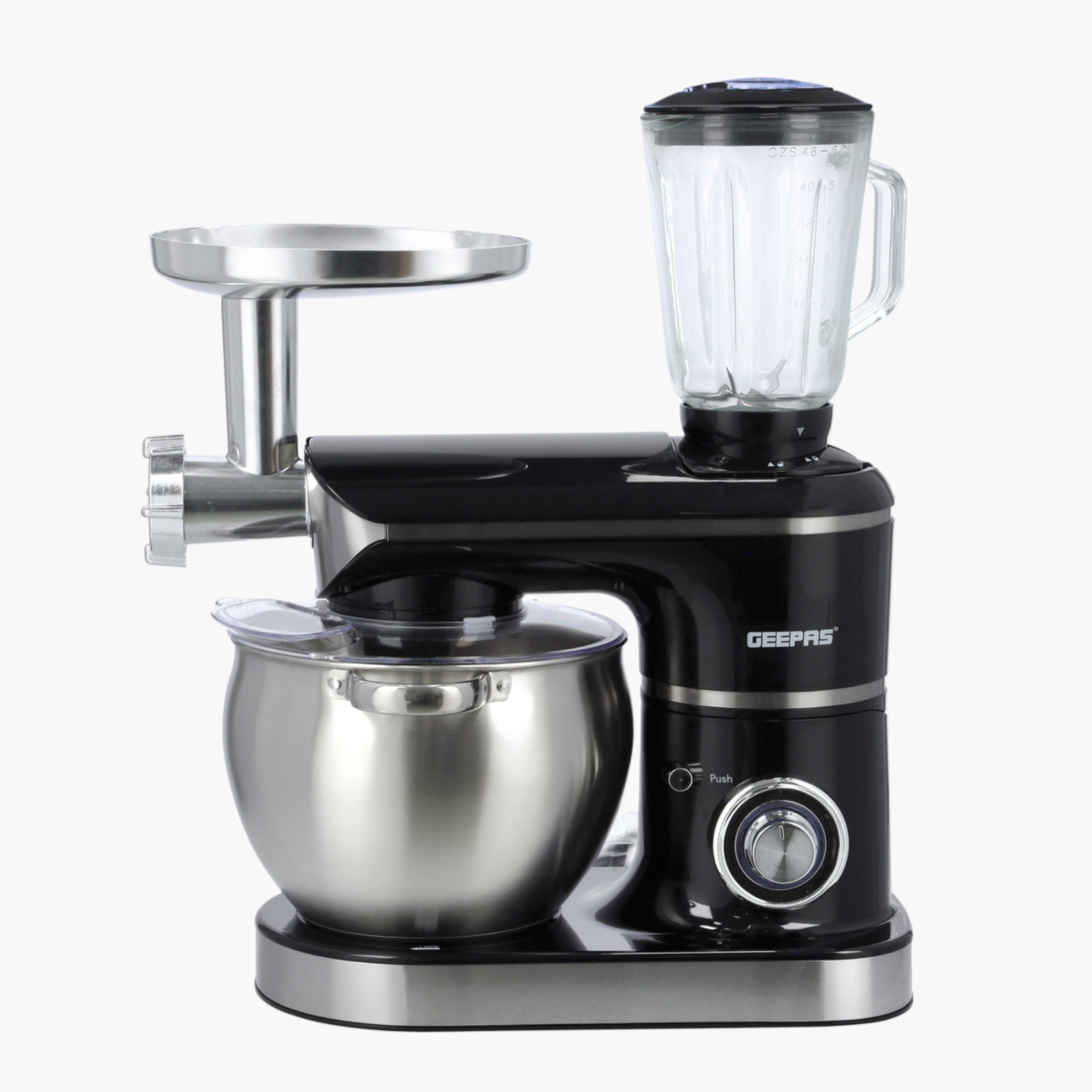 GEEPAS 1500W Stand Mixer with Stainless Steel Bowl - 8.5 L-household-appliances-kitchenappliances-blendersmixersandgrinders-image-4