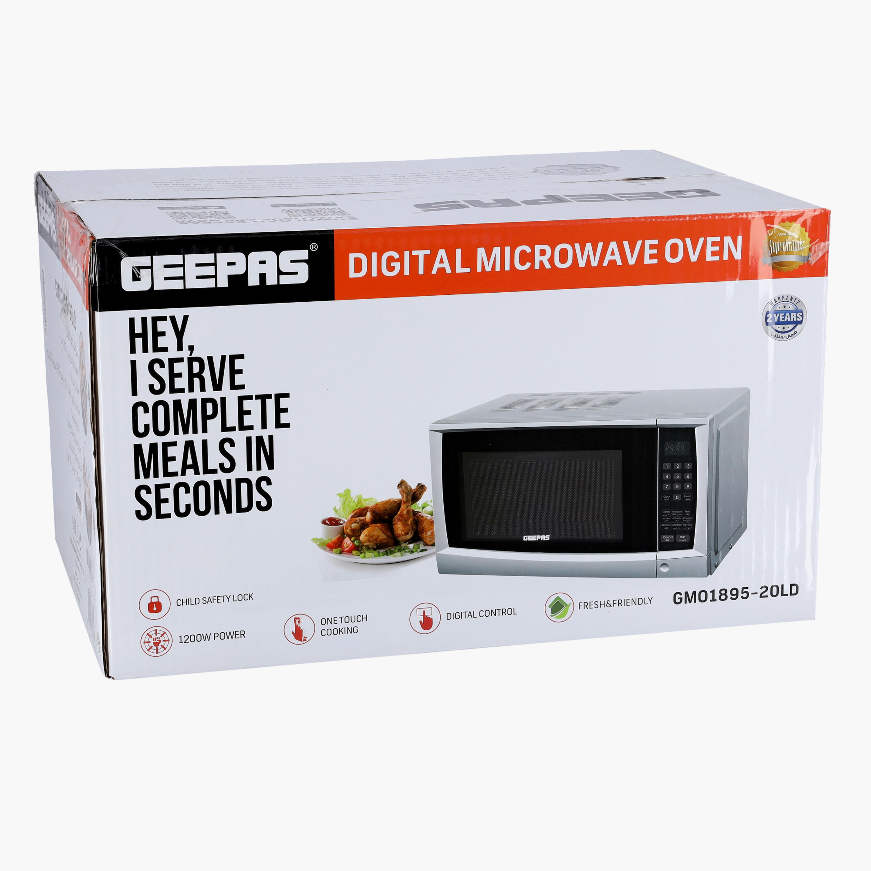 GEEPAS Digital Microwave Oven-household-appliances-kitchenappliances-microwavesandovens-image-2