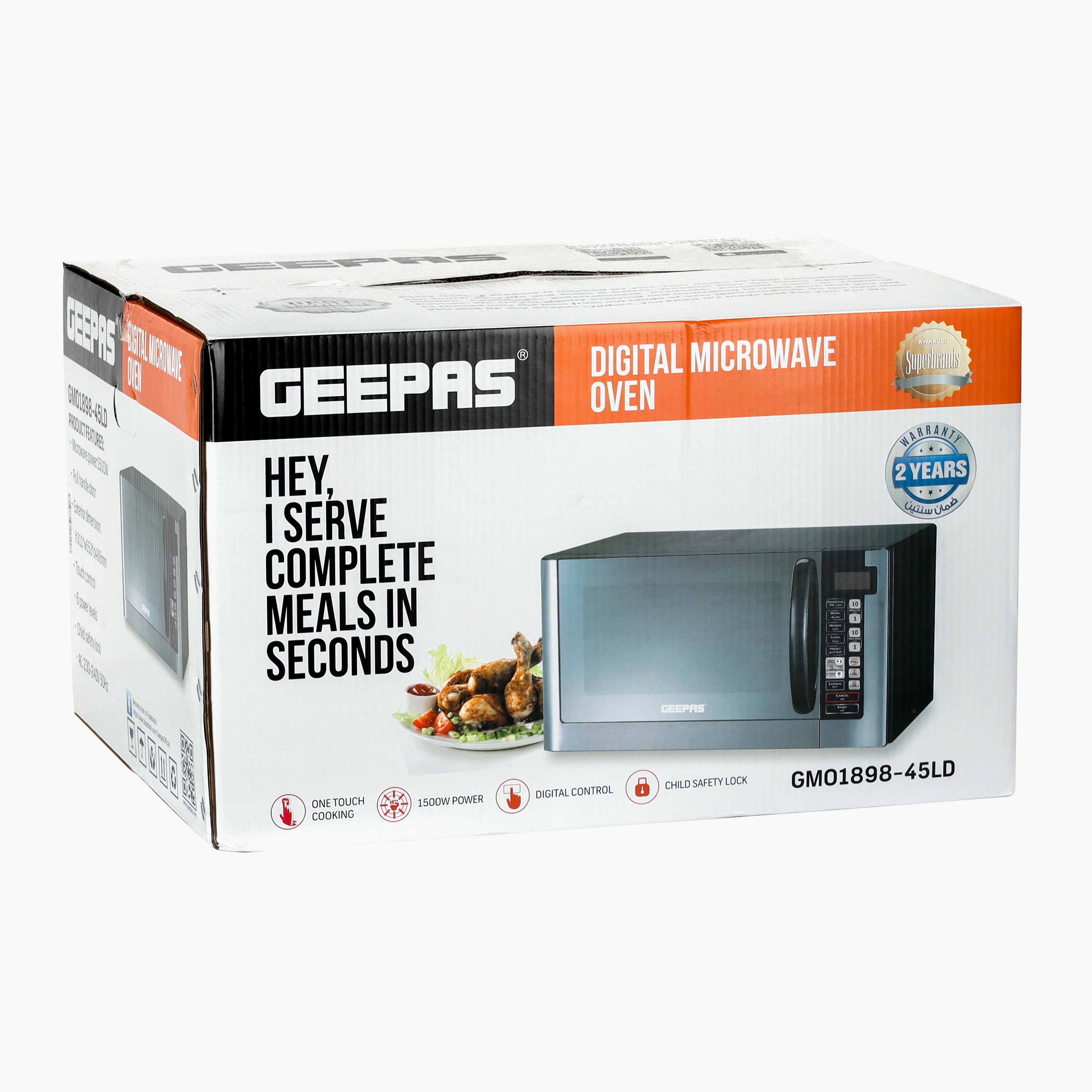 GEEPAS Digital Microwave Oven - 40 L-household-appliances-kitchenappliances-microwavesandovens-image-2
