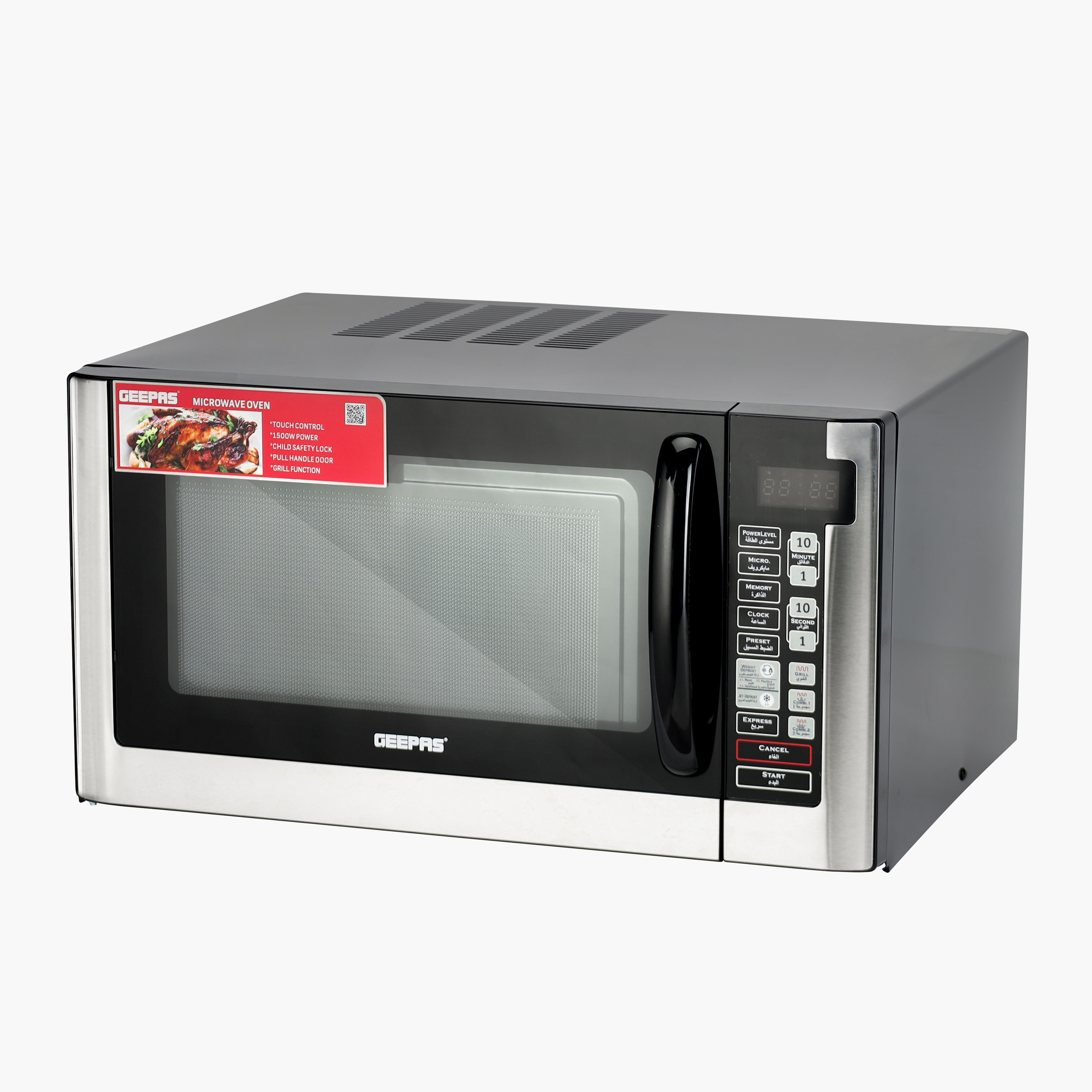 GEEPAS Digital Microwave Oven - 40 L-household-appliances-kitchenappliances-microwavesandovens-image-4
