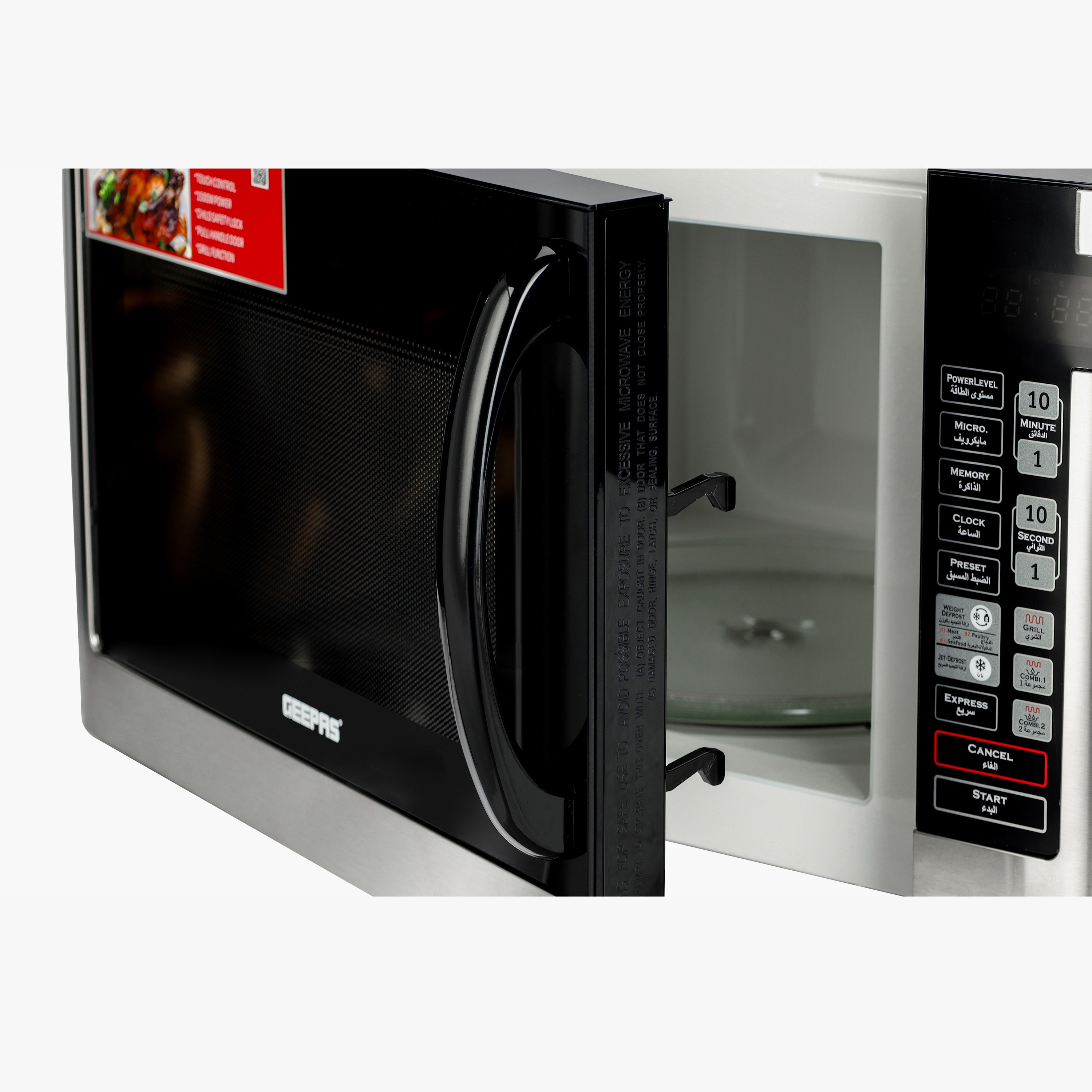 GEEPAS Digital Microwave Oven - 40 L-household-appliances-kitchenappliances-microwavesandovens-image-6