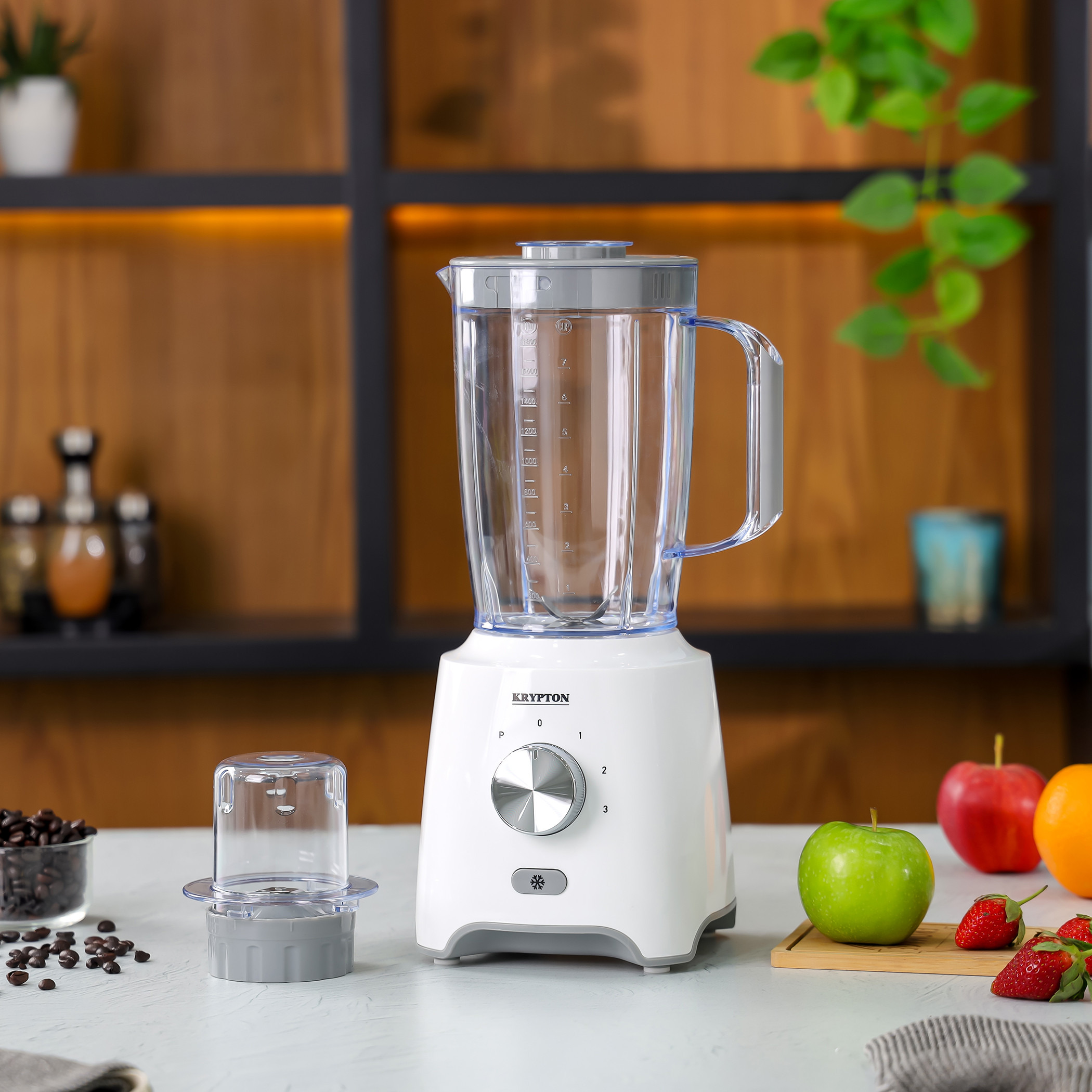 خلاط مع مطحنة قهوة  2 في 1 من كريبتون - 1.8 لتر-household-appliances-kitchenappliances-blendersmixersandgrinders-image-2