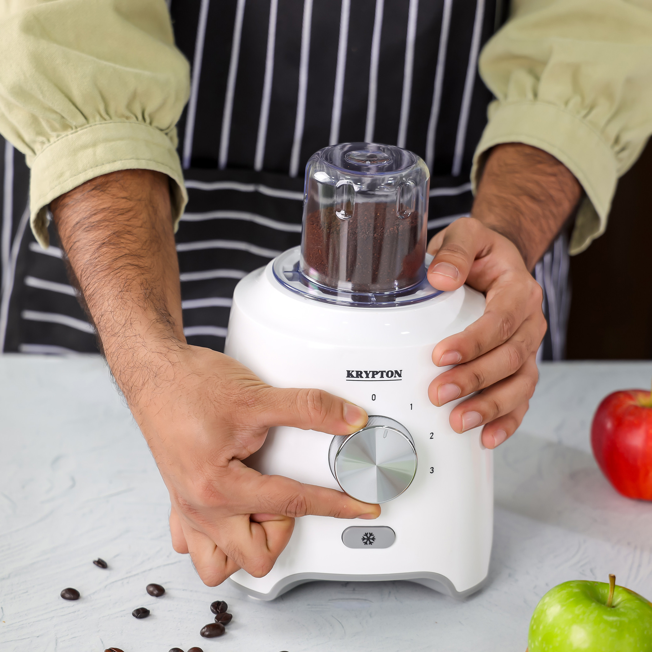 Krypton 2-in-1 Blender with Coffee Grinder Attachment - 1.8 L-household-appliances-kitchenappliances-blendersmixersandgrinders-image-4