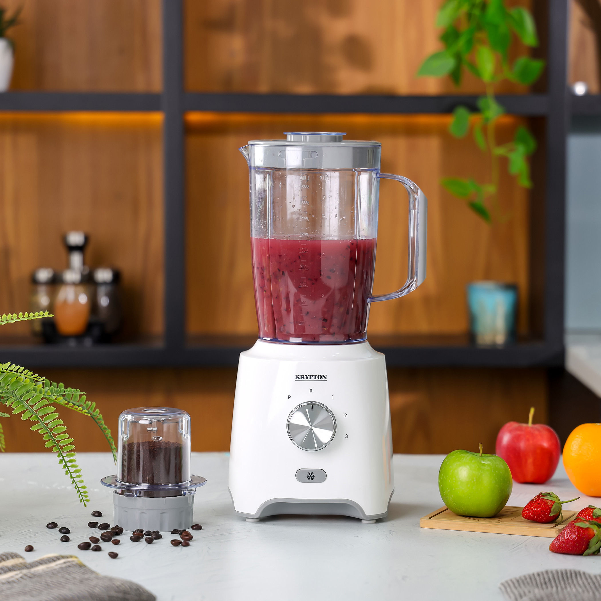 Krypton 2-in-1 Blender with Coffee Grinder Attachment - 1.8 L-household-appliances-kitchenappliances-blendersmixersandgrinders-image-5