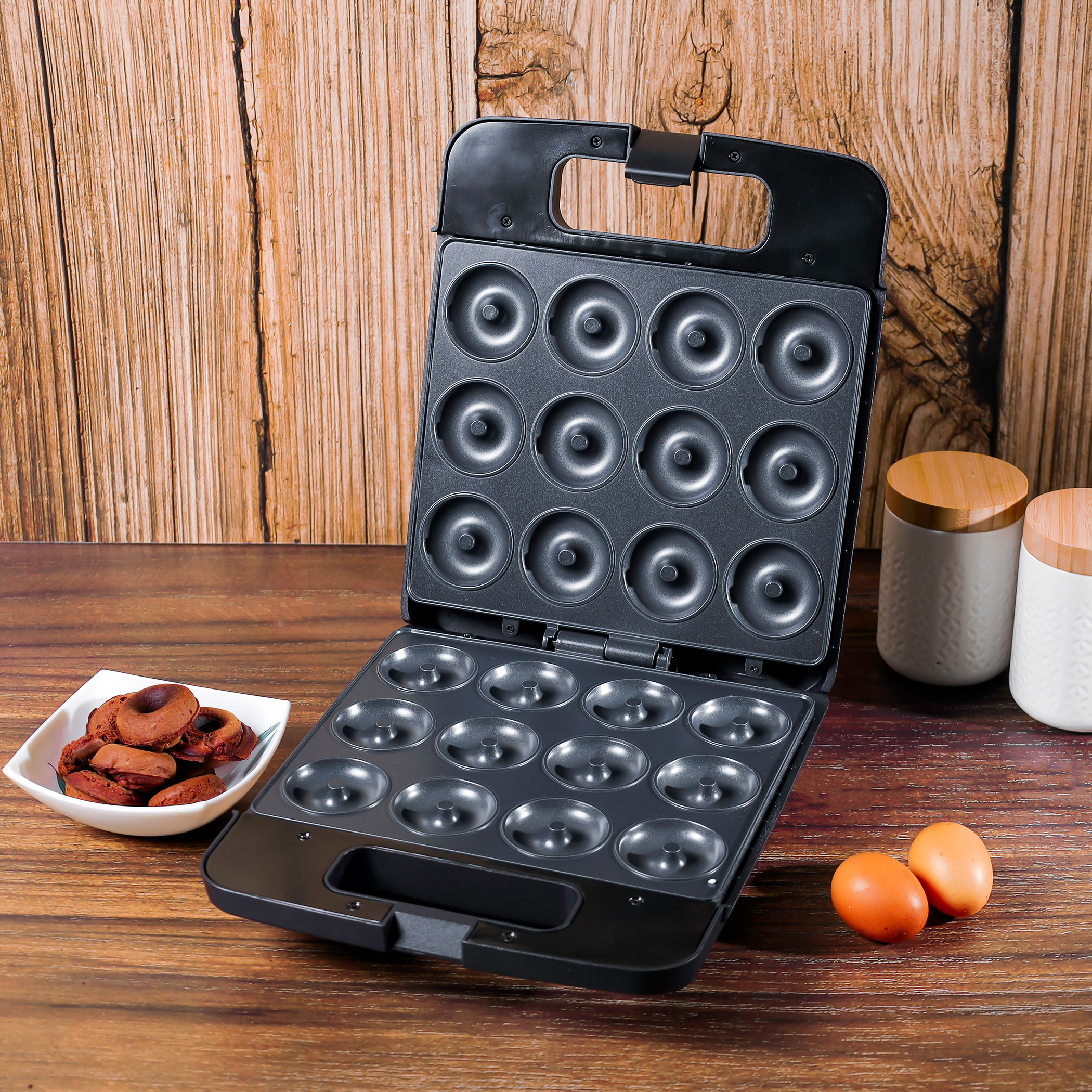 Krypton 12-Piece Doughnut Maker with Non-Stick Coating-household-appliances-kitchenappliances-electriccookers-image-2