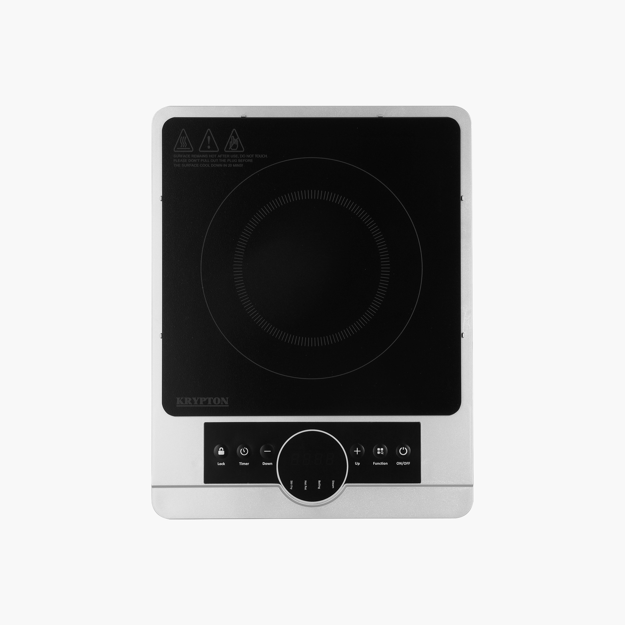 موقد رقمي بالأشعة تحت الحمراء مع مؤقت قابل للتعديل من كريبتون-household-appliances-kitchenappliances-electriccookers-image-1