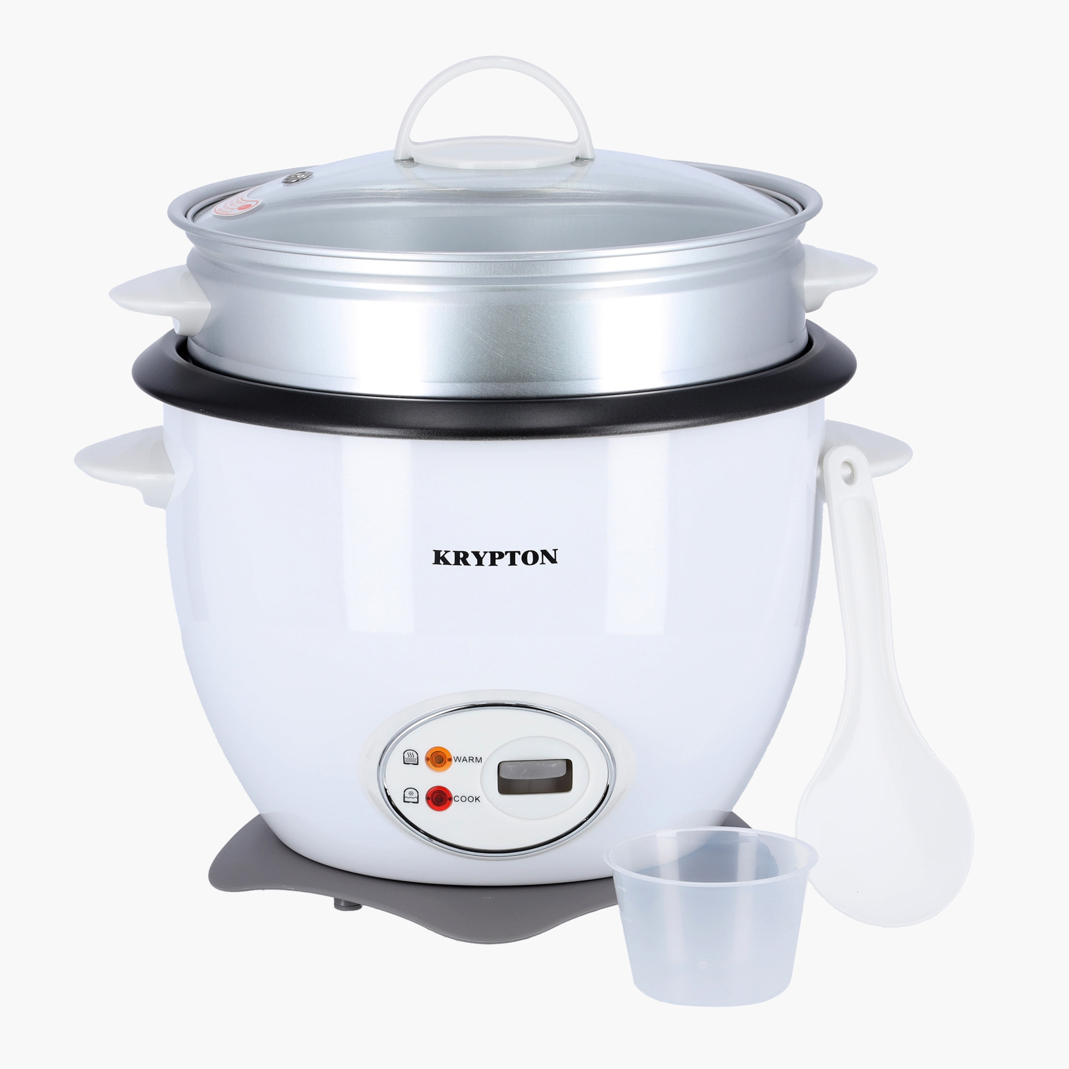 Krypton Electric Rice Cooker - 1.8 L-household-appliances-kitchenappliances-electriccookers-image-1