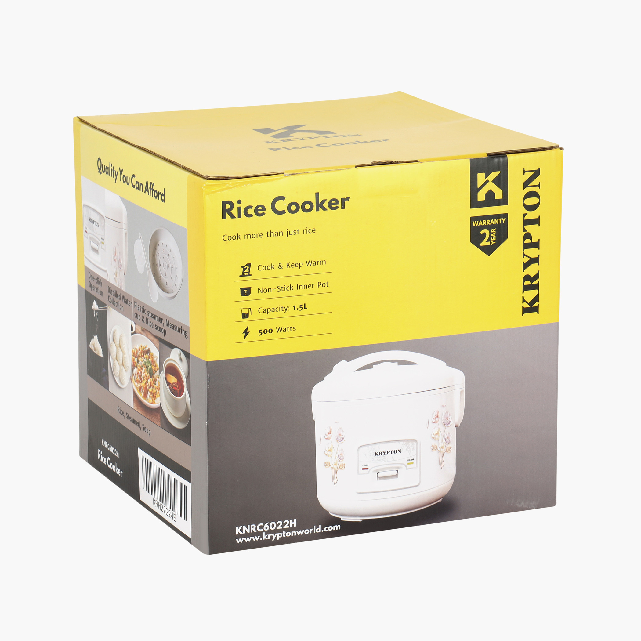 Krypton Non-Stick Rice Cooker - 1.5 L-household-appliances-kitchenappliances-electriccookers-image-6