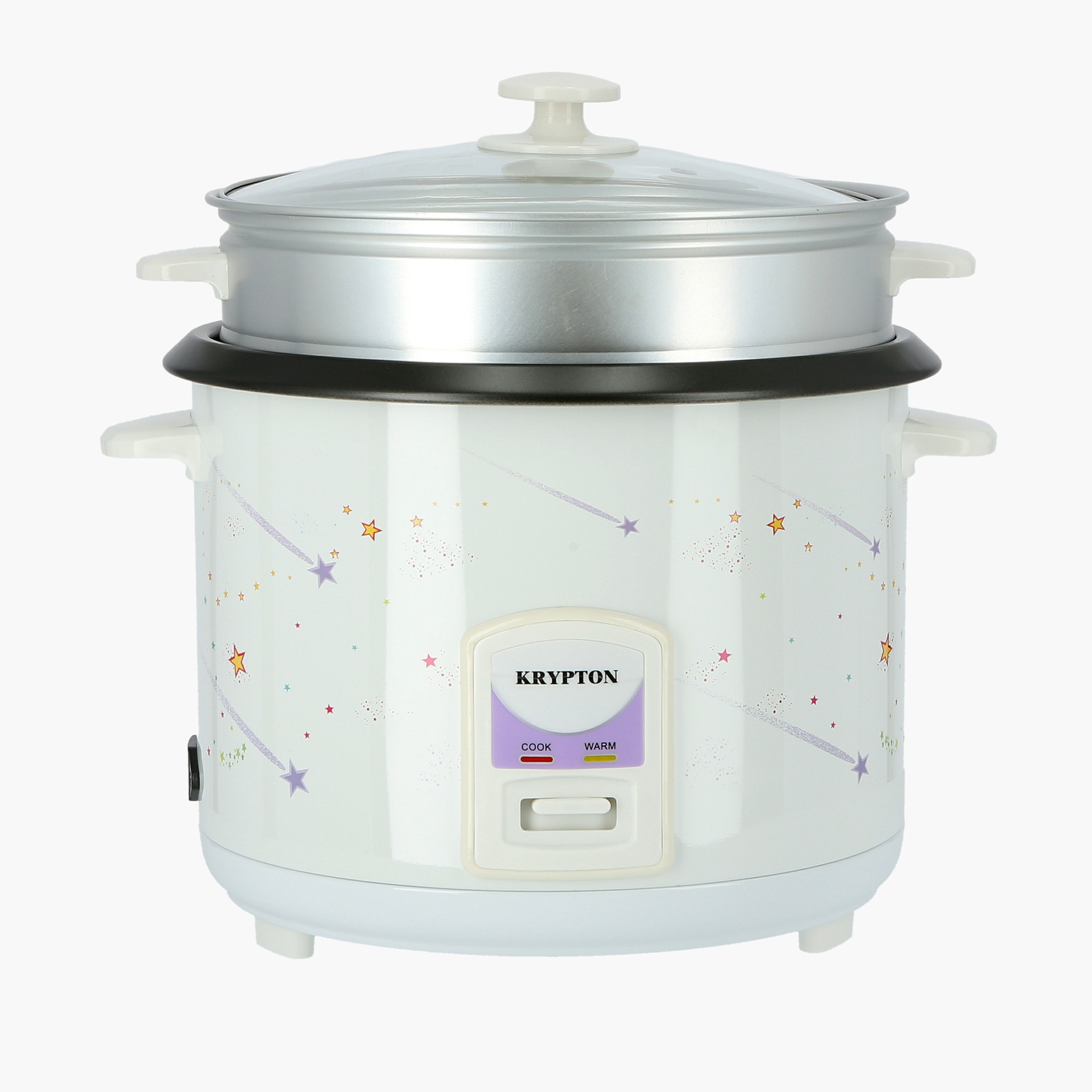 Krypton Electric Rice Cooker with Inner Pot - 2.8 L-household-appliances-kitchenappliances-electriccookers-image-1