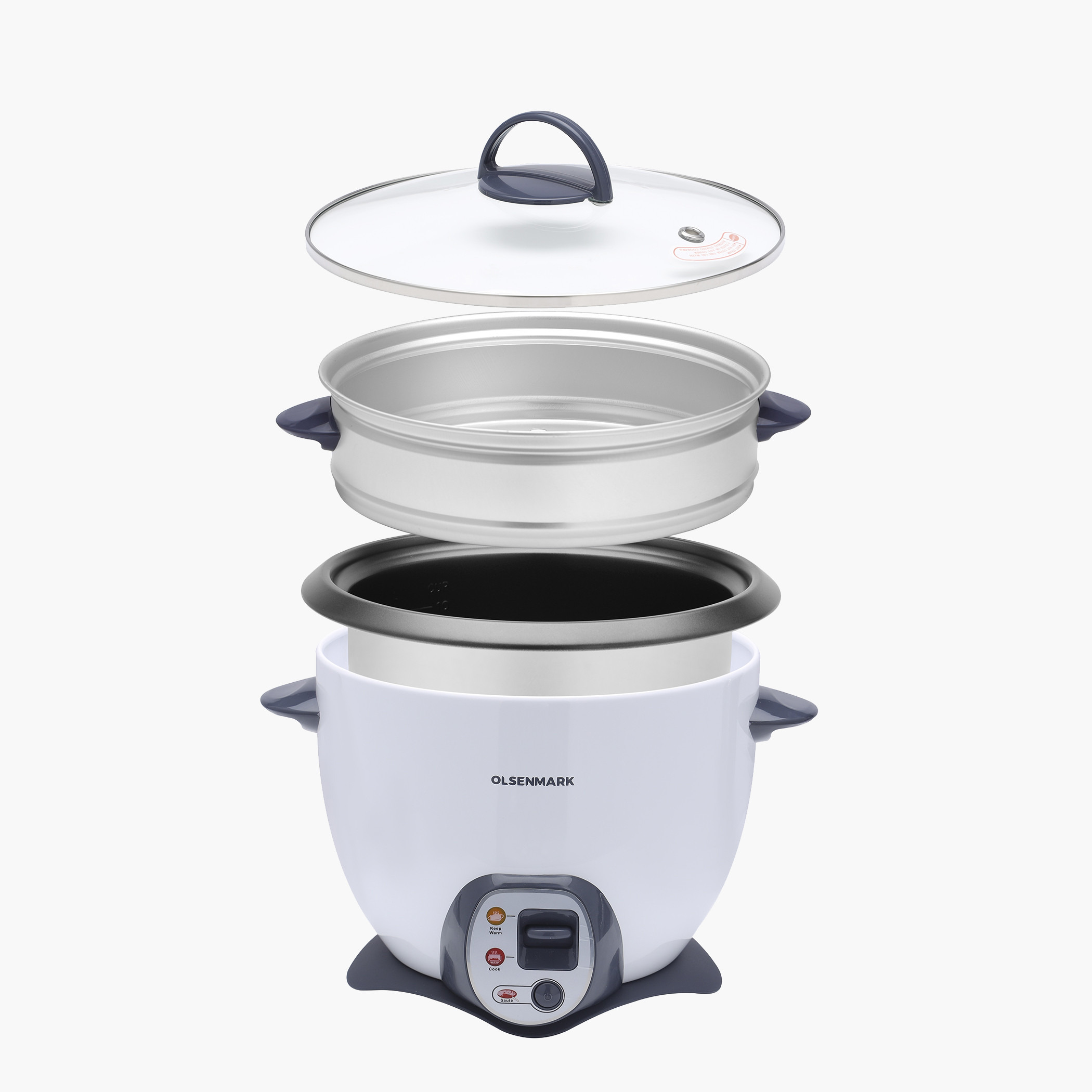 Olsenmark 4-in-1 Automatic Rice and Curry Cooker - 1.8 L-household-appliances-kitchenappliances-electriccookers-image-4