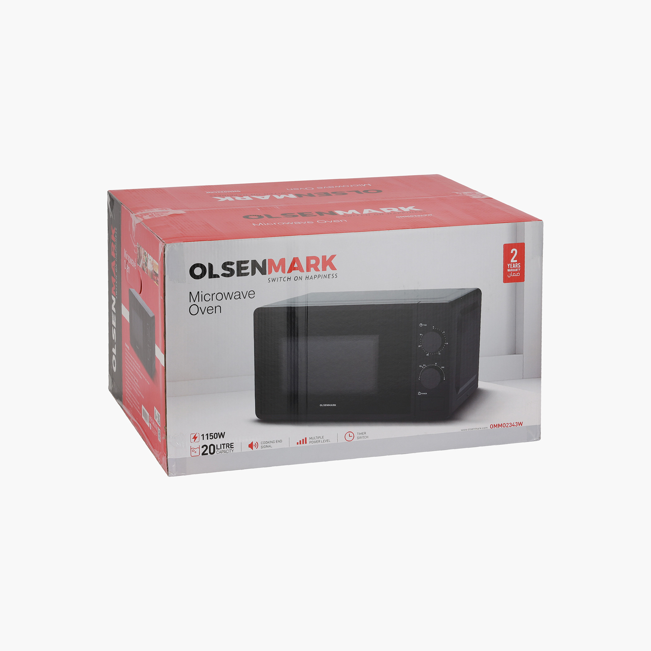 Olsenmark Microwave Oven with Manual Control - 20 L-household-appliances-kitchenappliances-microwavesandovens-image-2