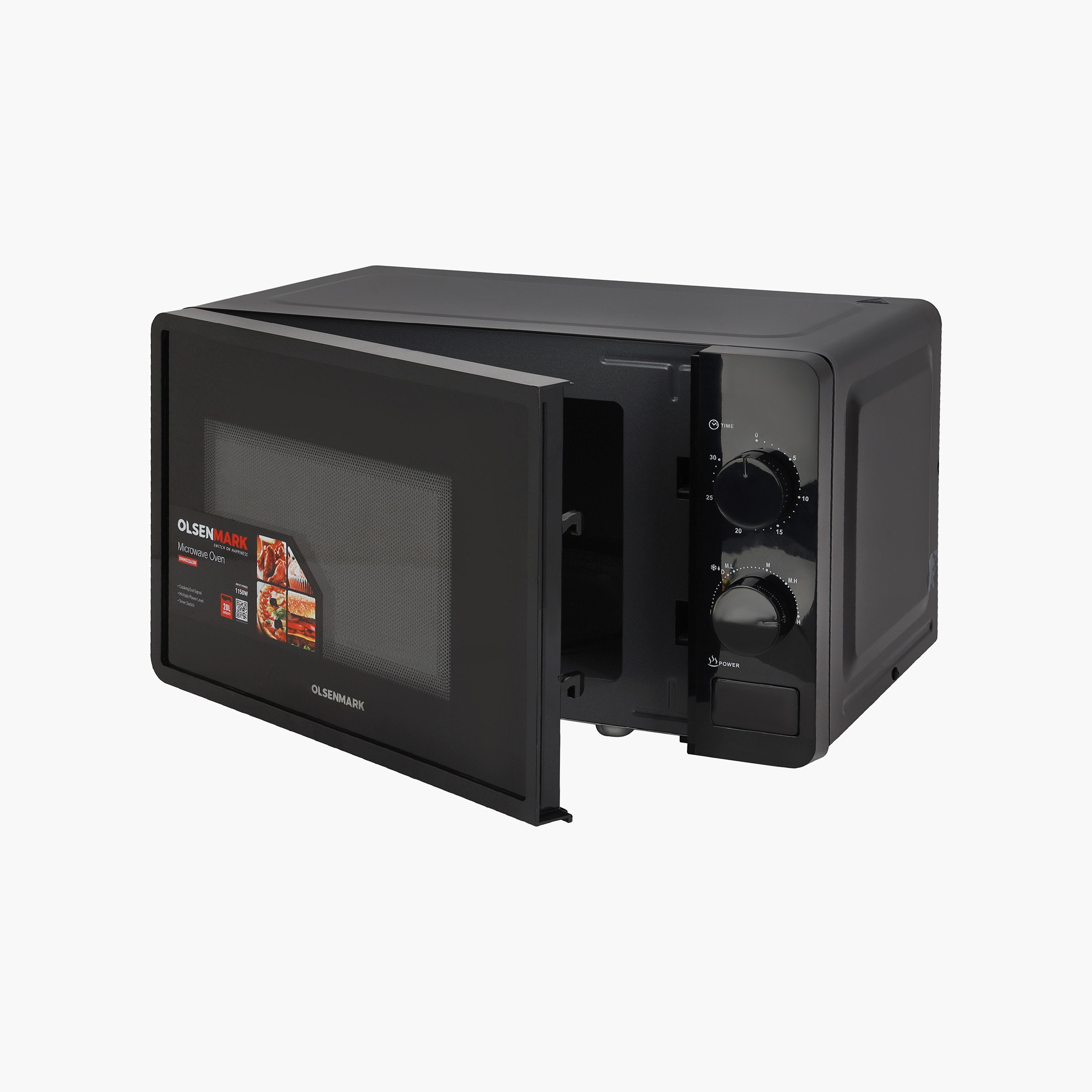 فرن ميكروويف مع تحكم يدوي أولسنمارك - 20 لتر-household-appliances-kitchenappliances-microwavesandovens-image-3