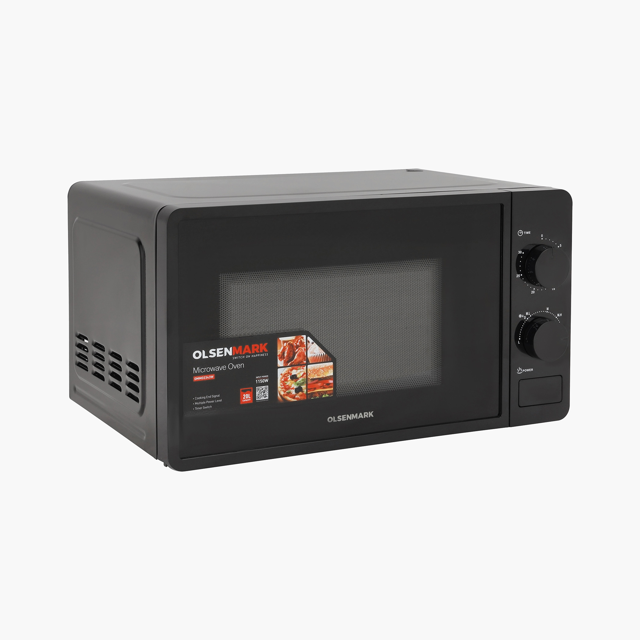 Olsenmark Microwave Oven with Manual Control - 20 L-household-appliances-kitchenappliances-microwavesandovens-image-4