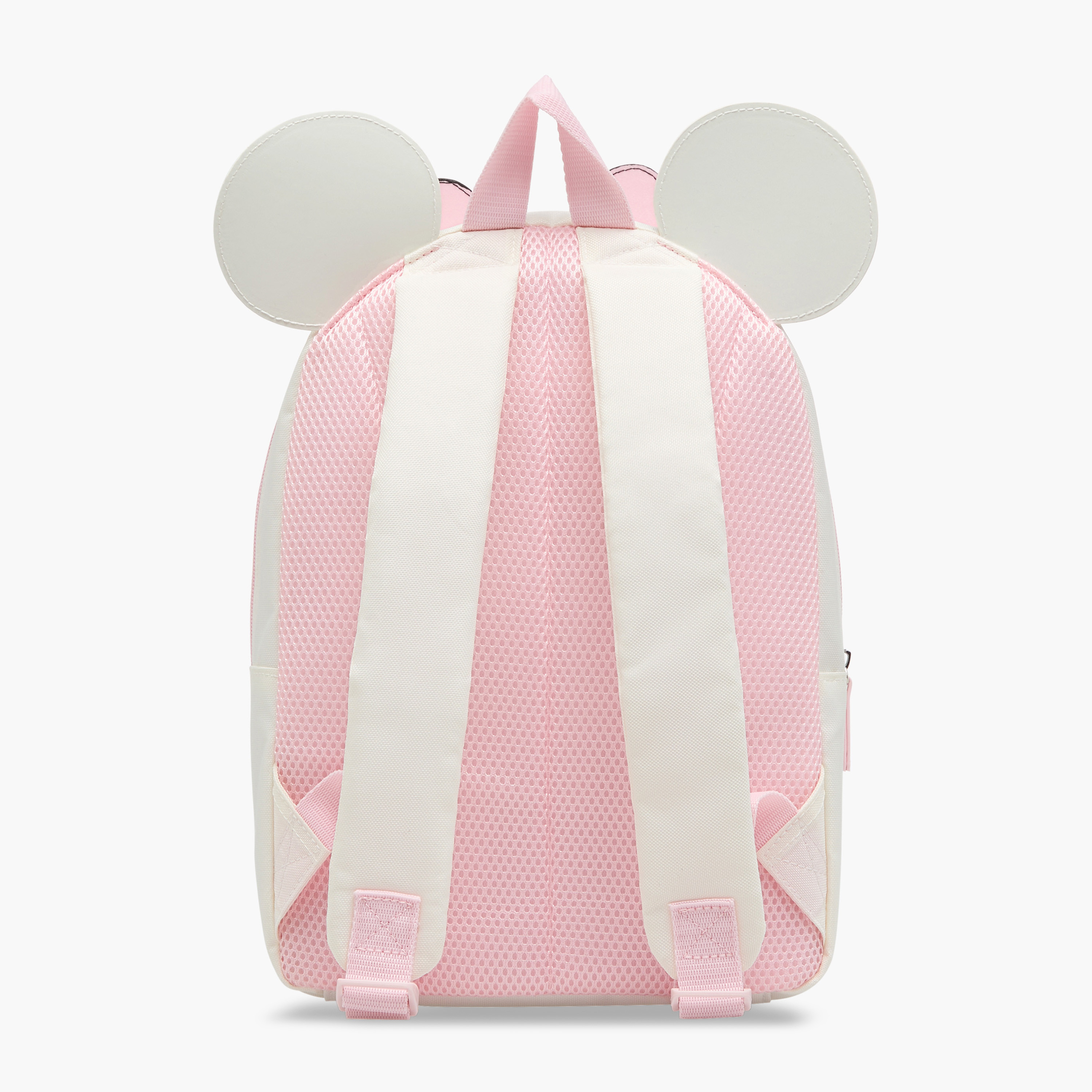 شنطة ظهر بزينة ميني ماوس مع حمالات قابلة للتعديل وسحاب إغلاق من ديزني - 32x23x9 سم-school-bagsandbackpacks-backpacks-image-3