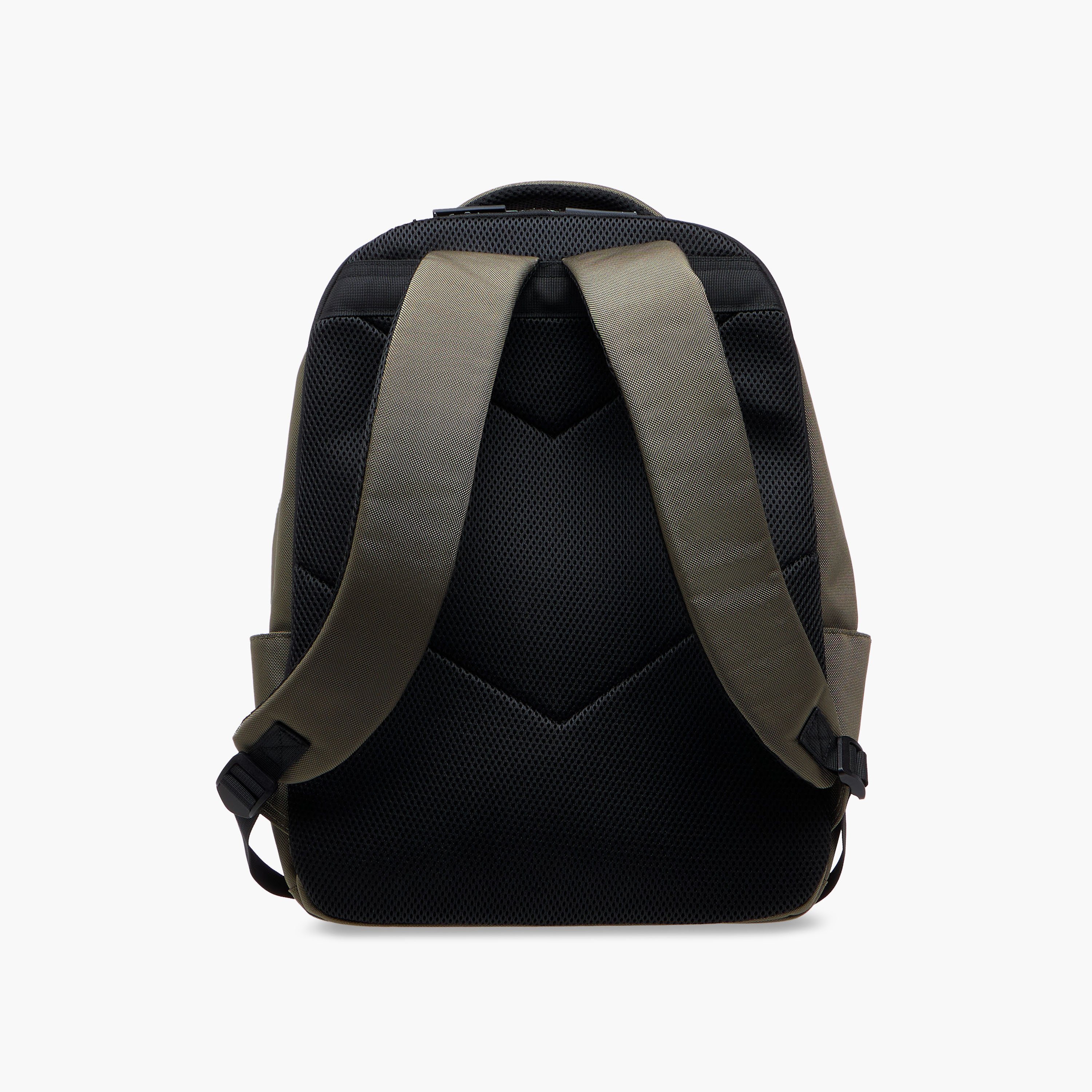 Lee Cooper Textured Backpack with Adjustable Straps and Zip Closure - 34x47x21 cm-school-bagsandbackpacks-backpacks-image-3