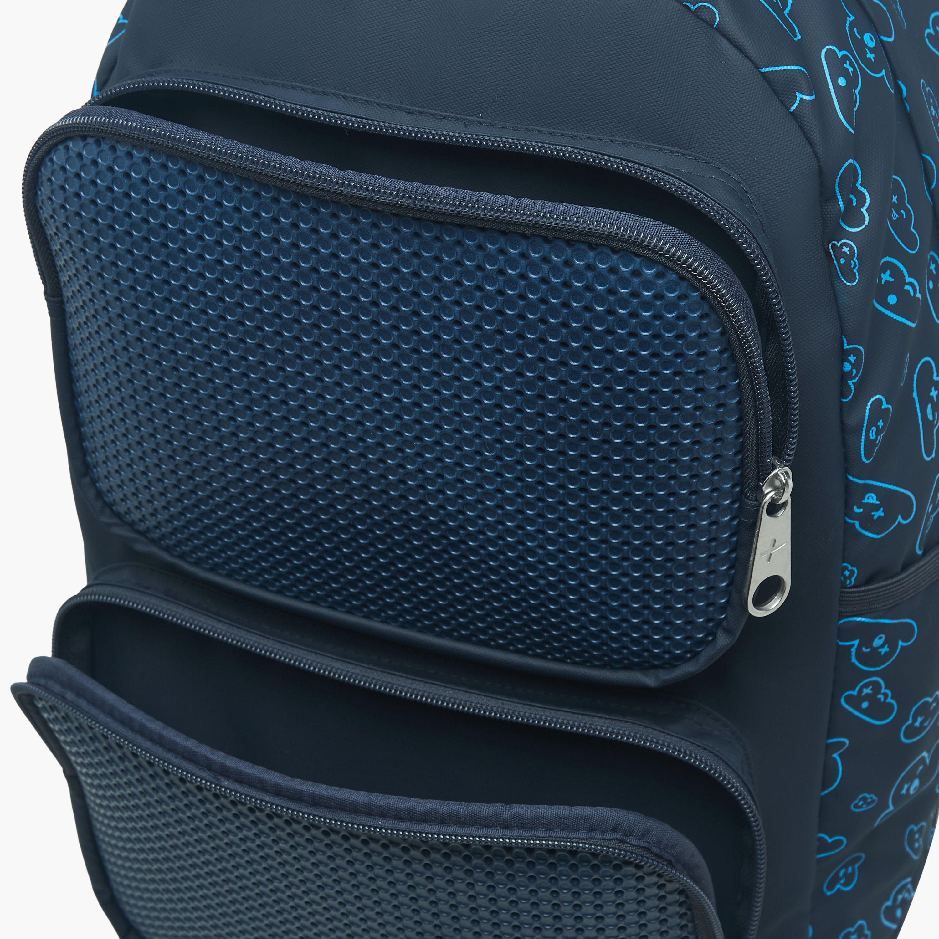 Light & Nine Textured Backpack with Adjustable Shoulder Straps and Zip Closure - 44x31x14 cms-promo_LS20_OMN-image-9