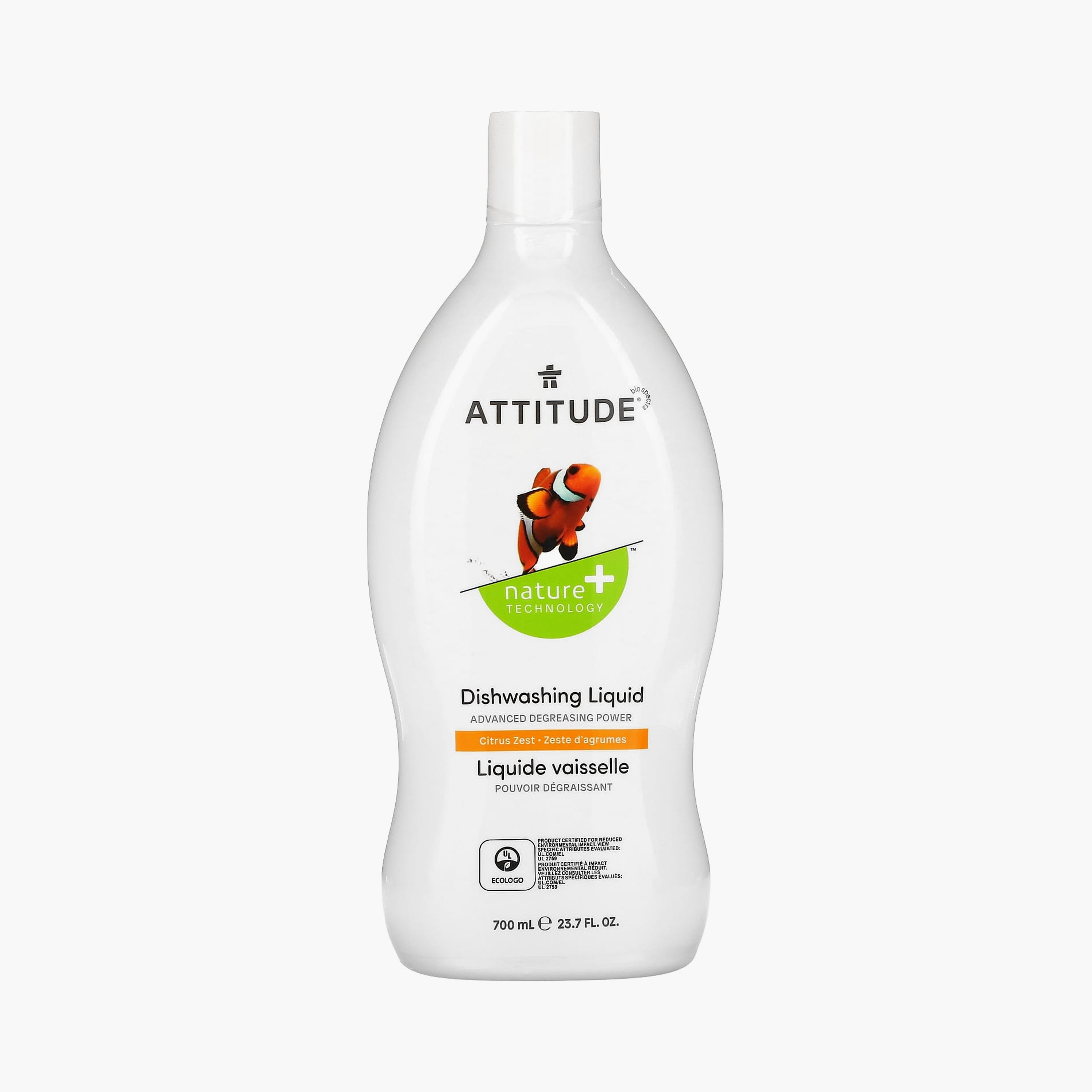 Attitude EWG Verified Dishwashing Liquid - Citrus Zest - 700 ml-baby-feeding-cleaningliquids-image-1
