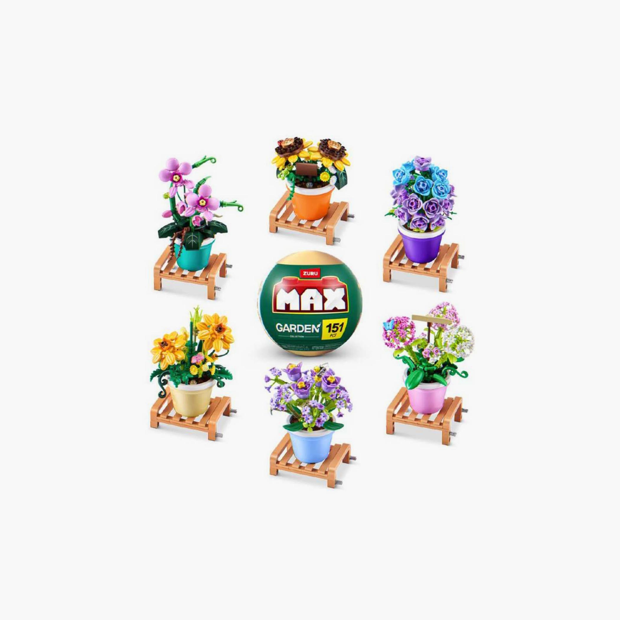ZURU 5 Surprise Max Premium Garden Pot Plants Collectible Playset-toys-noveltyandcollectibles-collectibles-image-2