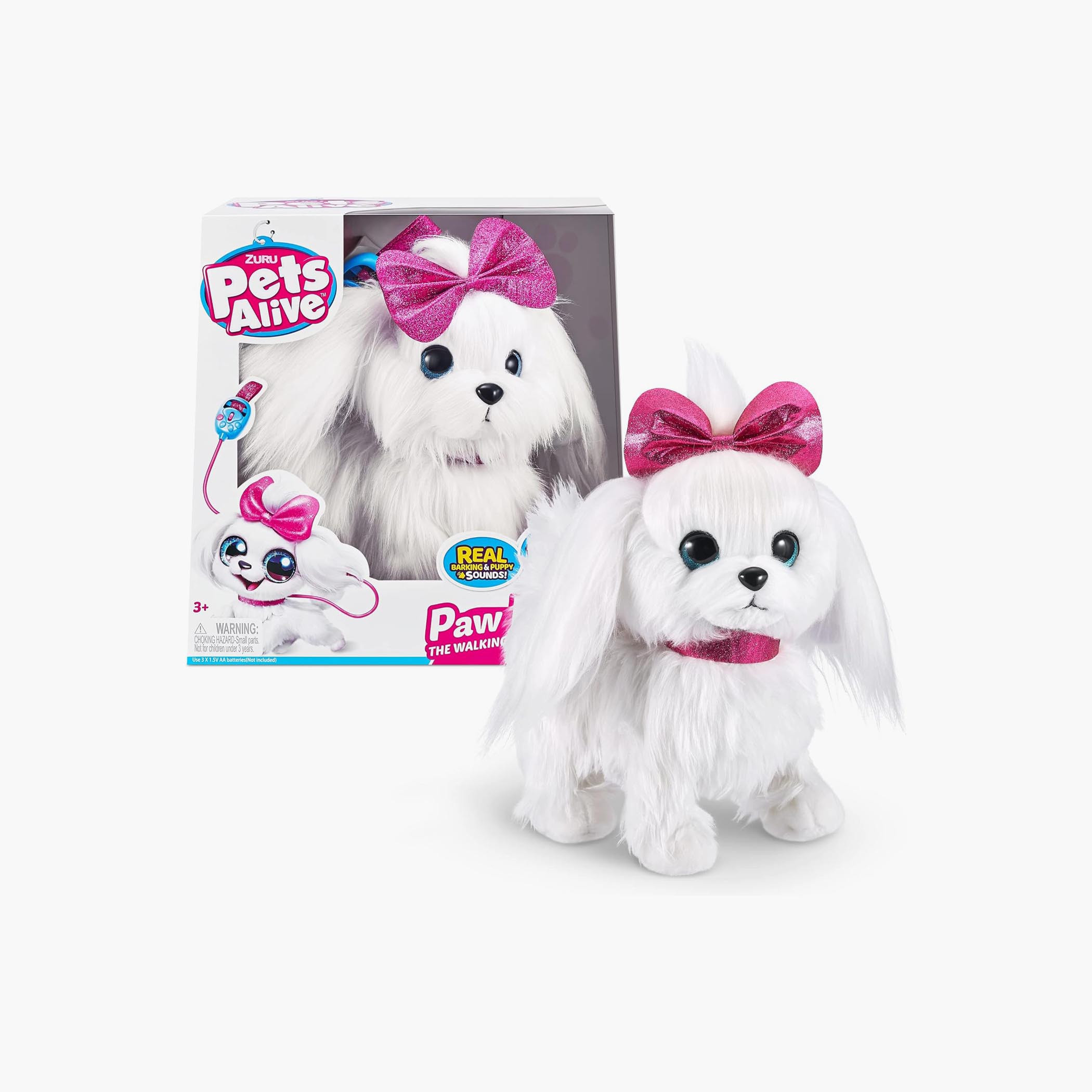 ZURU 5 Surprise Pets Alive Walking Puppy Toy-toys-plushsofttoys-cartooncharacters-image-1