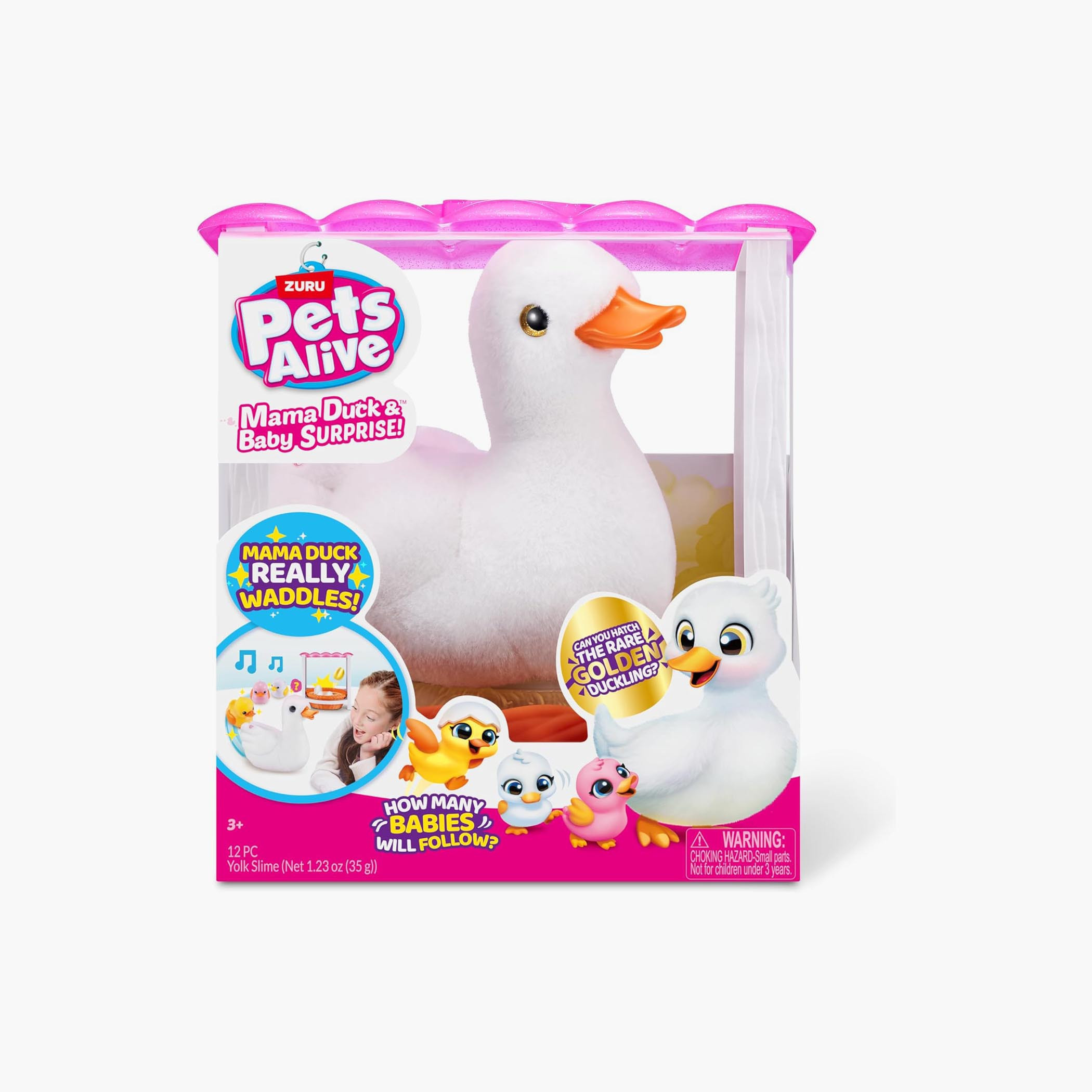 ZURU 5 Surprise Pets Alive Mama Duck and Baby Playset-toys-plushsofttoys-cartooncharacters-image-5
