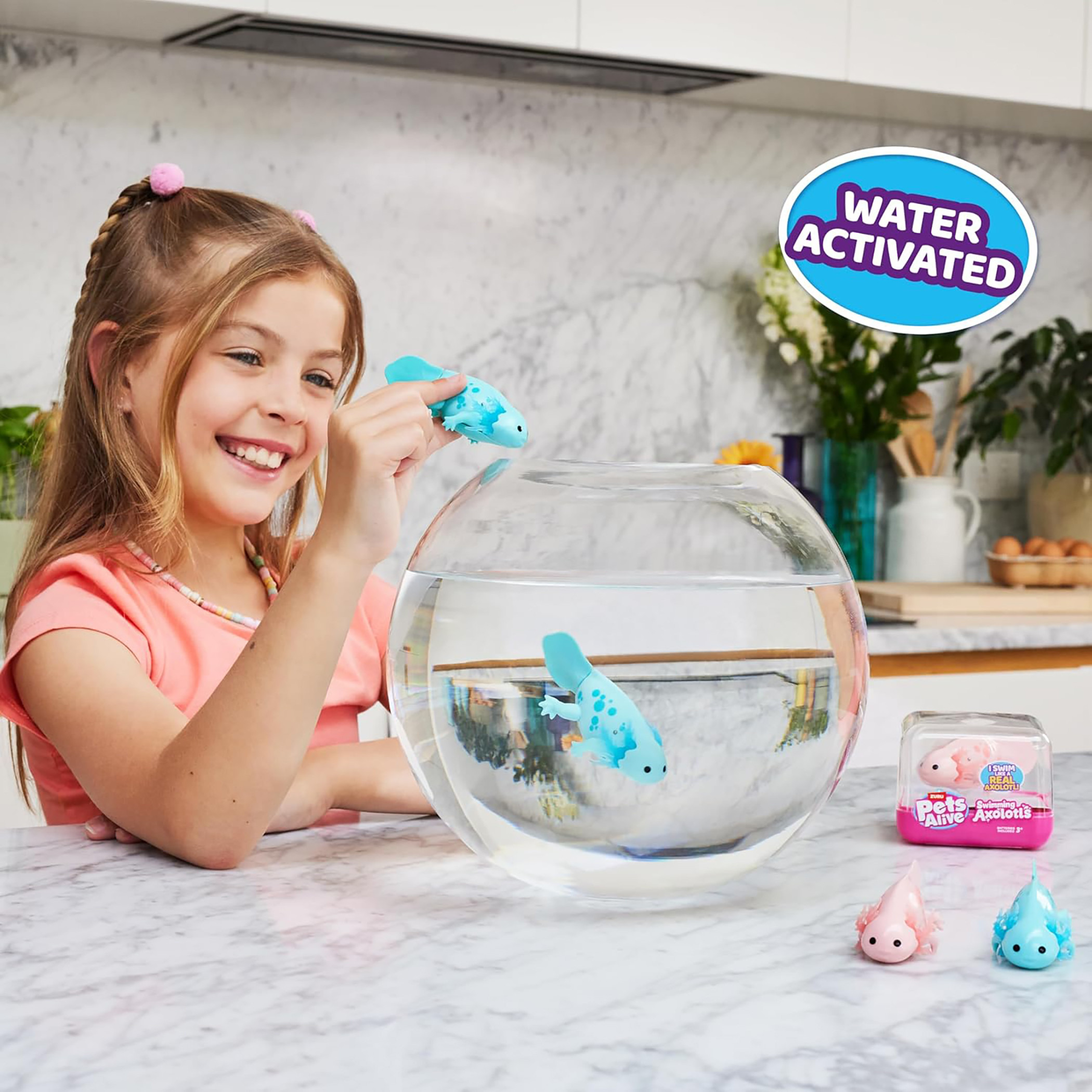 ZURU 5 Surprise Pets Alive Water Activated Swimming Axolotl Set-toys-dollsandplaysets-dollhouses-image-6