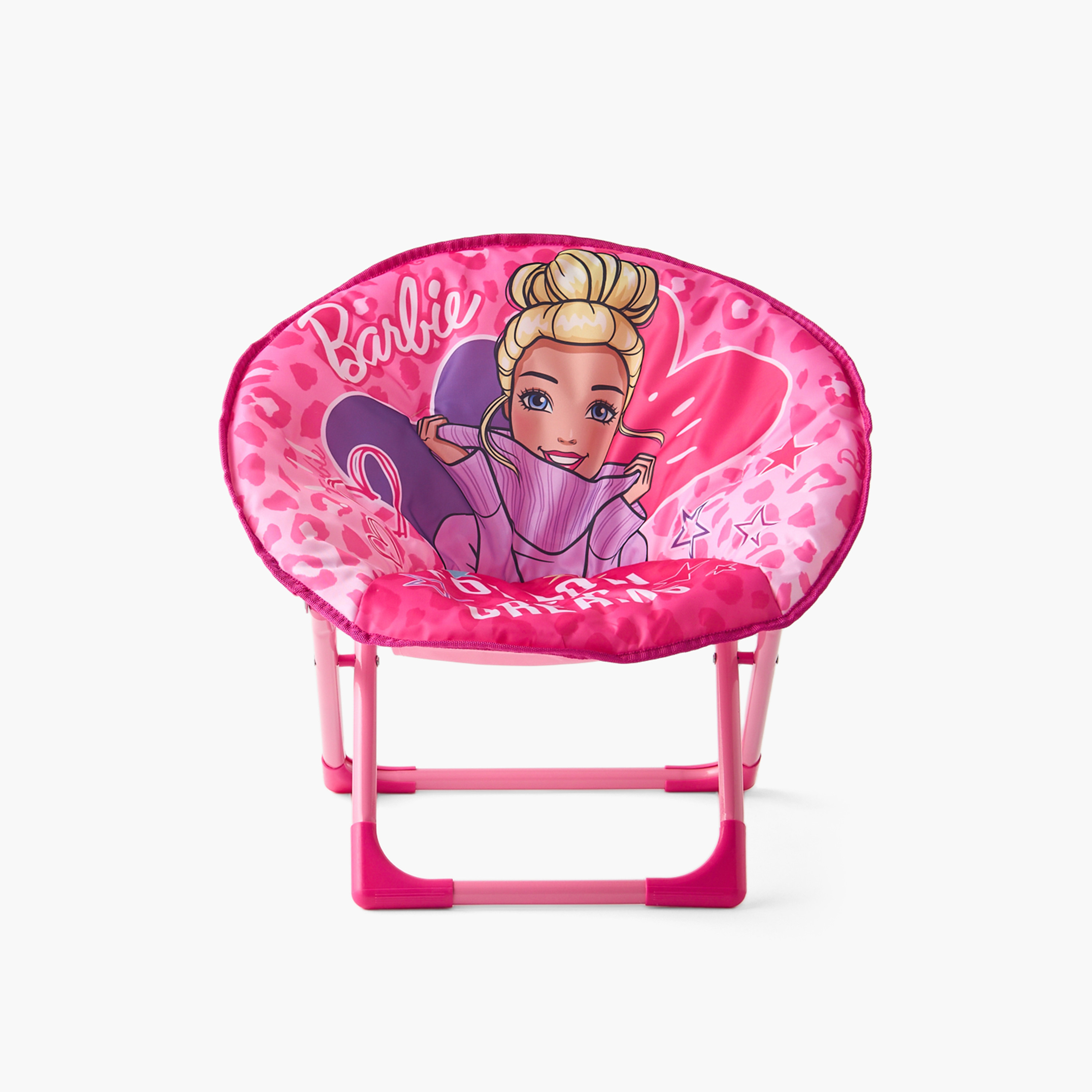 كرسي دائري قابل للطي بطبعات باربي-baby-nursery-furniture-chairsandtables-image-2