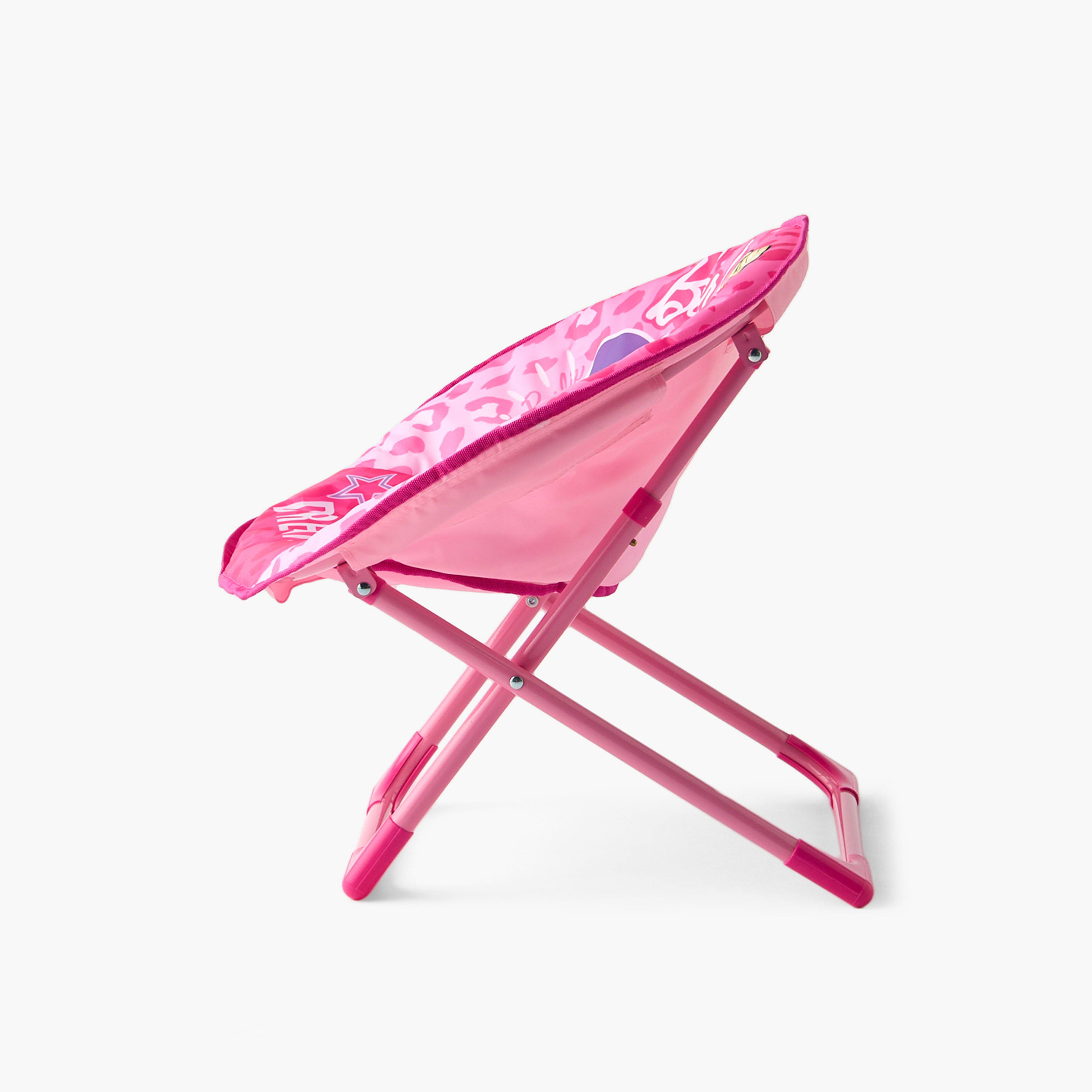 كرسي دائري قابل للطي بطبعات باربي-baby-nursery-furniture-chairsandtables-image-3