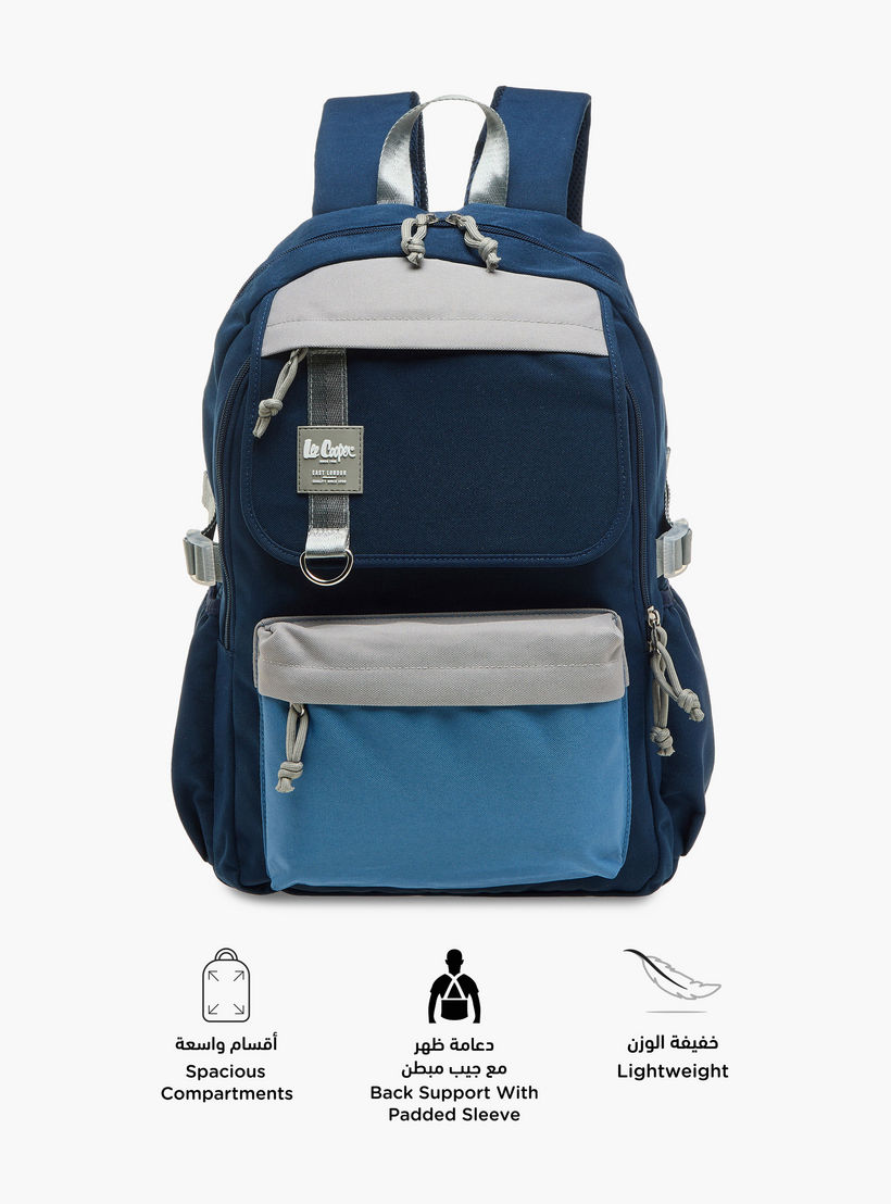 طقم شنطة ظهر مدرسية بطبعات مع شنطة غداء ومقلمة من فلورا بيلا-school-bagsandbackpacks-backpacks-image-7