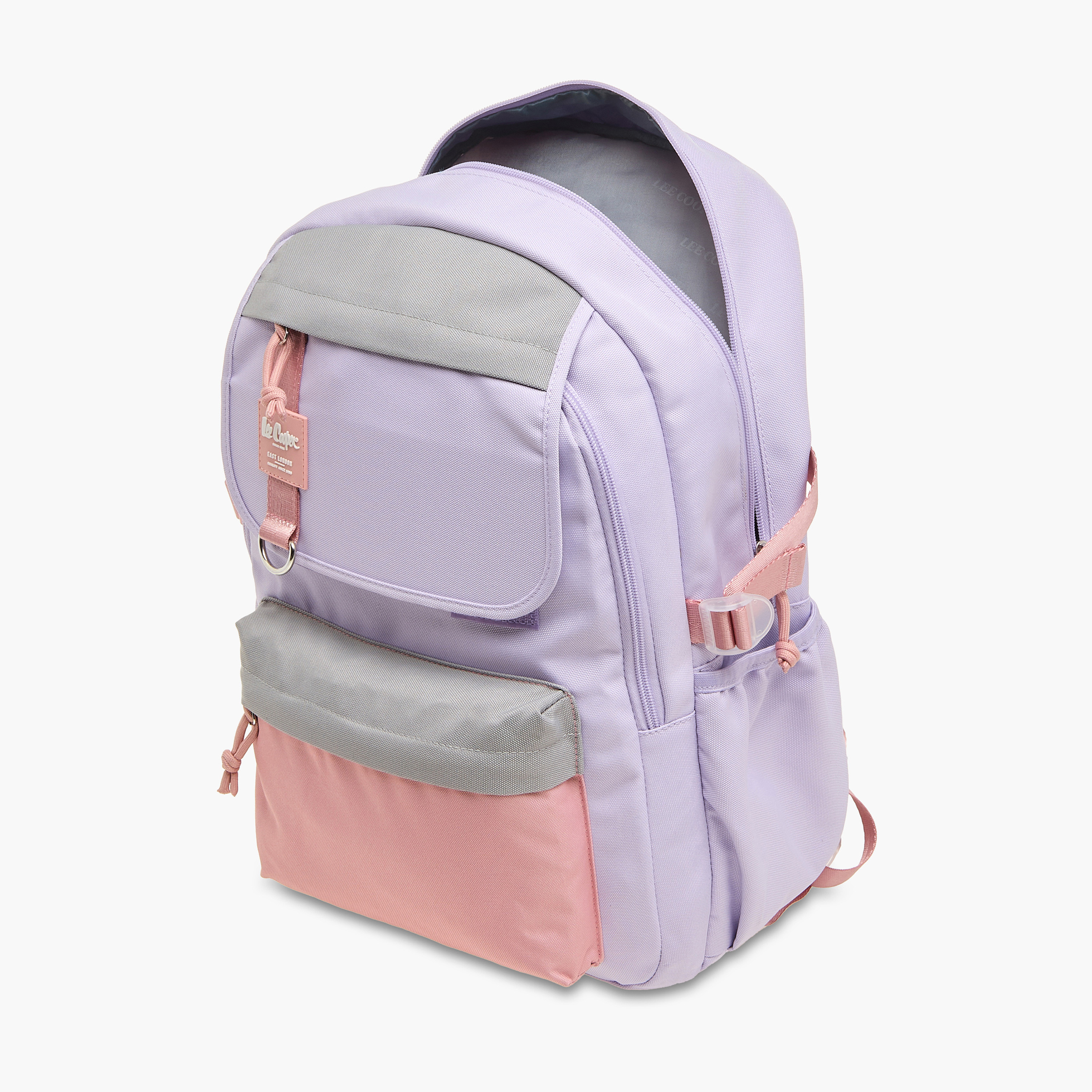 طقم شنطة ظهر مدرسية بطبعات مع شنطة غداء ومقلمة من فلورا بيلا-school-bagsandbackpacks-backpacks-image-10