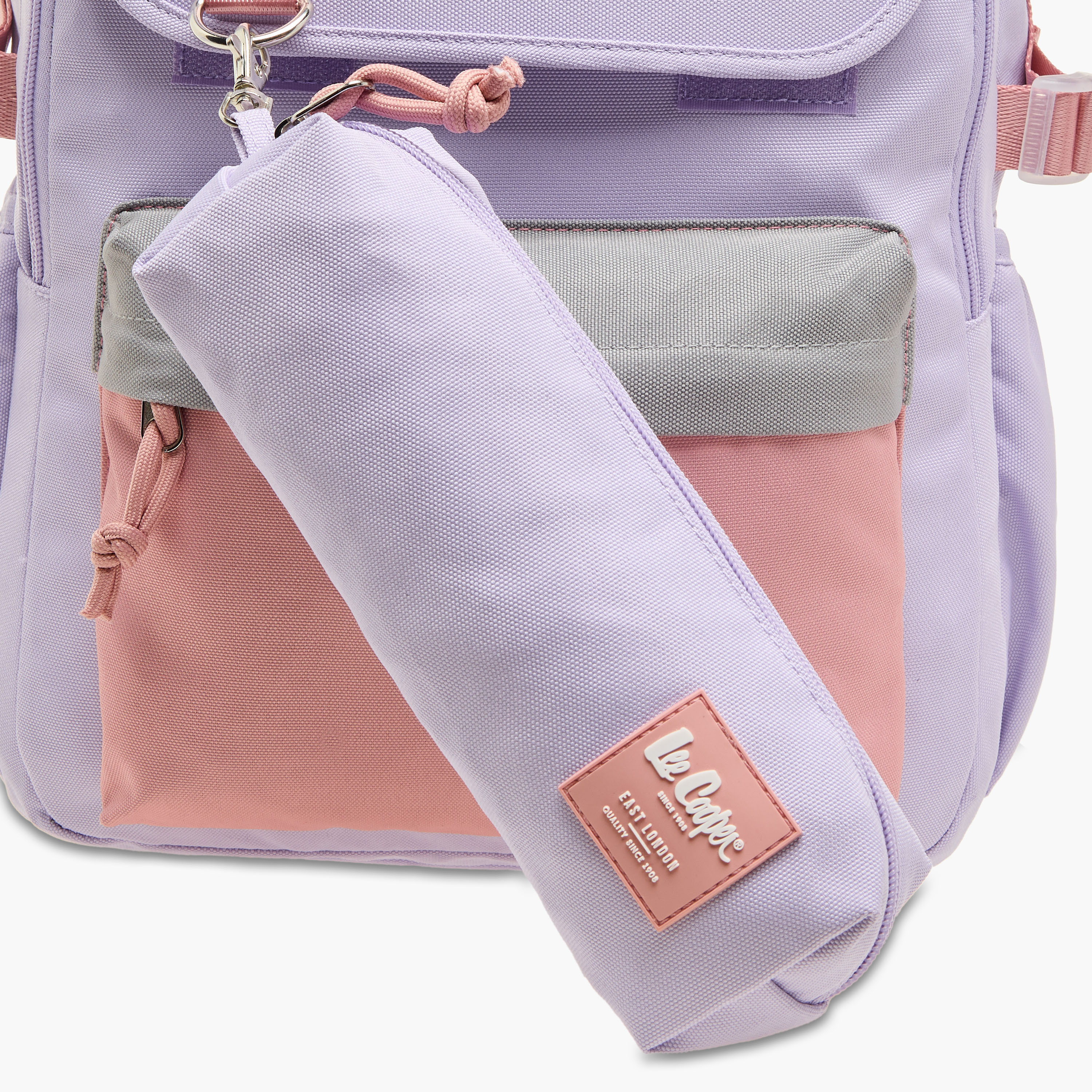 طقم شنطة ظهر مدرسية بطبعات مع شنطة غداء ومقلمة من فلورا بيلا-school-bagsandbackpacks-backpacks-image-8