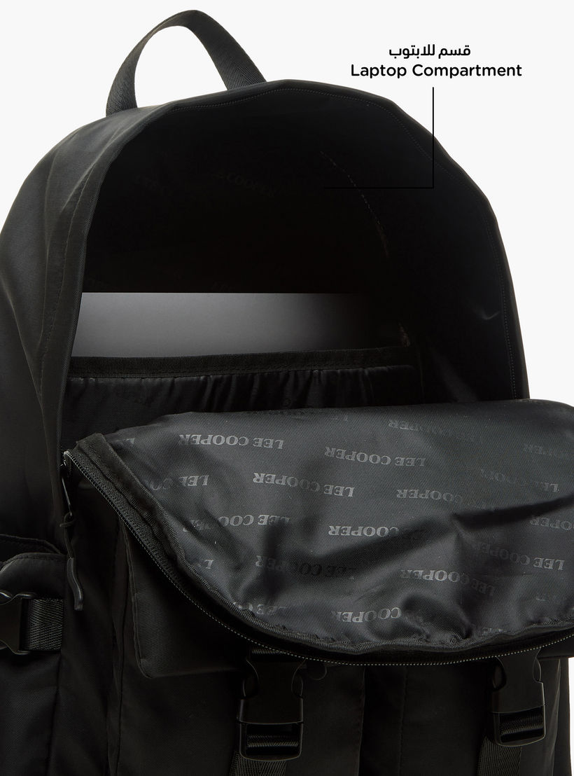 طقم شنطة ظهر مدرسية ومقلمة بطبعات شعار من لي كوبر-school-bagsandbackpacks-backpacks-image-12