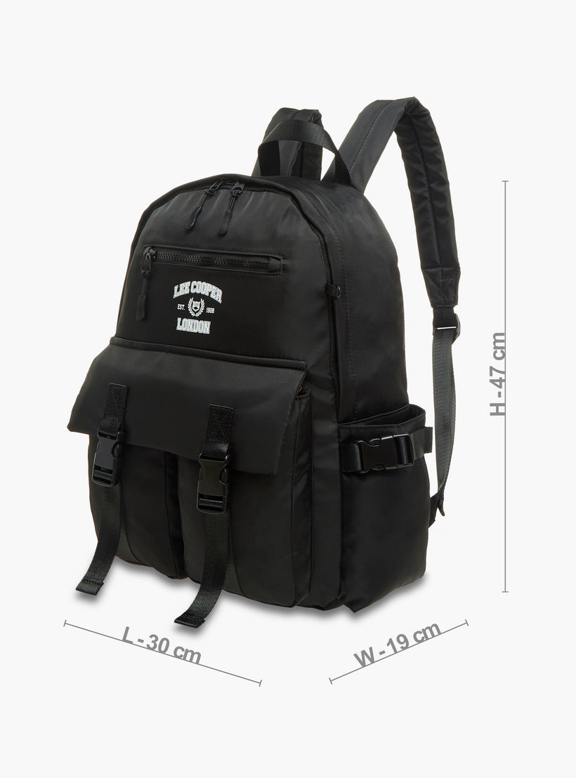 طقم شنطة ظهر مدرسية ومقلمة بطبعات شعار من لي كوبر-school-bagsandbackpacks-backpacks-image-4
