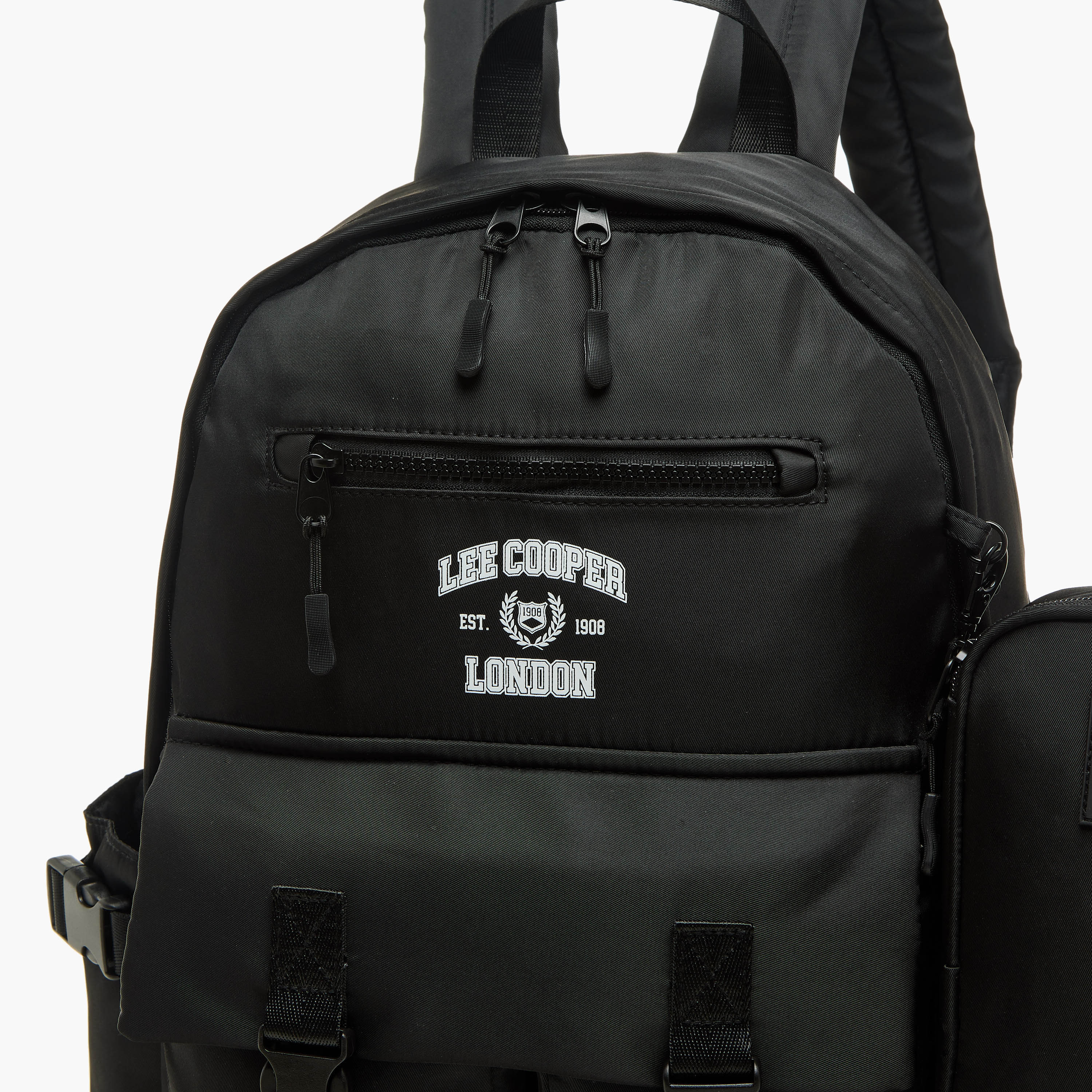 طقم شنطة ظهر مدرسية ومقلمة بطبعات شعار من لي كوبر-school-bagsandbackpacks-backpacks-image-8