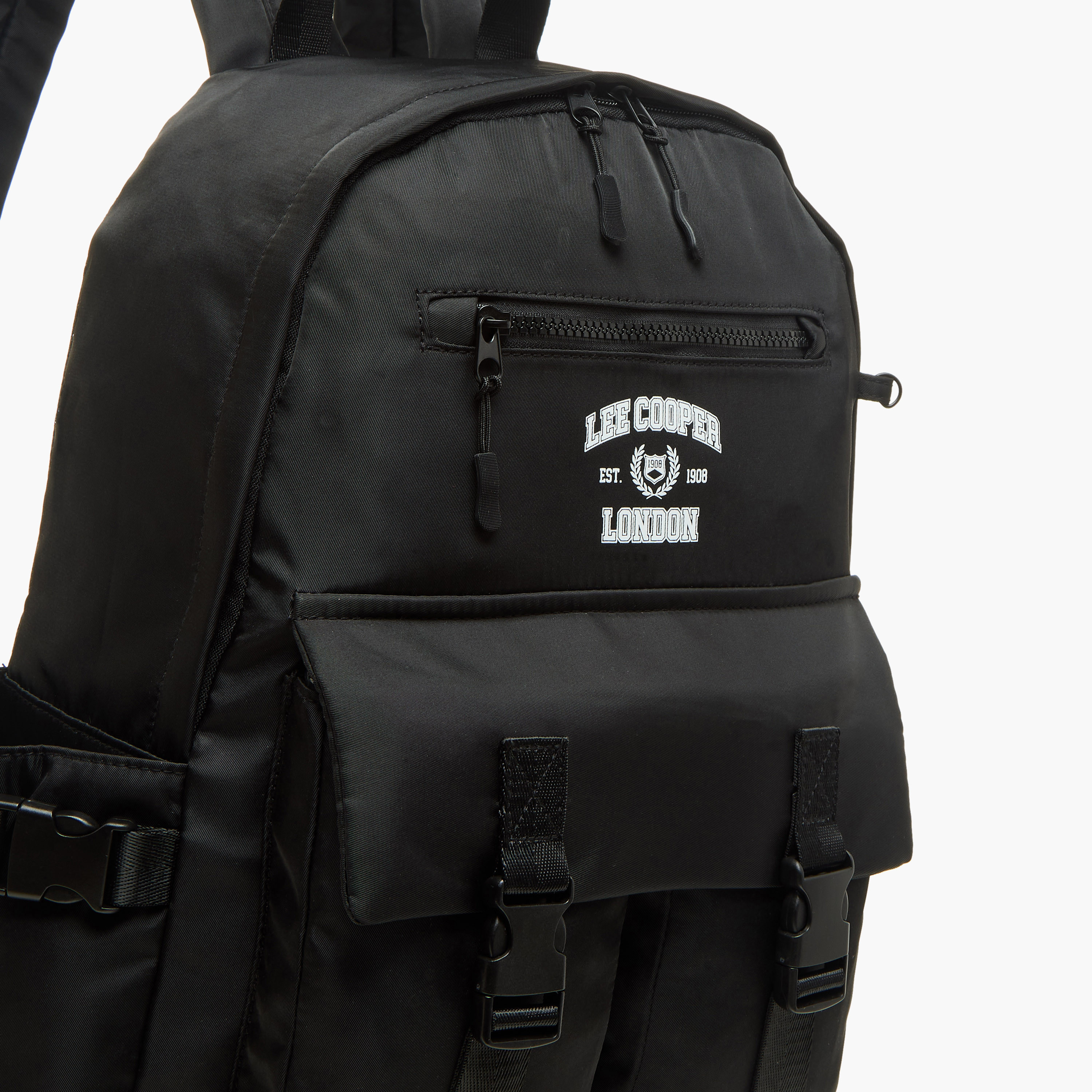 طقم شنطة ظهر مدرسية ومقلمة بطبعات شعار من لي كوبر-school-bagsandbackpacks-backpacks-image-9