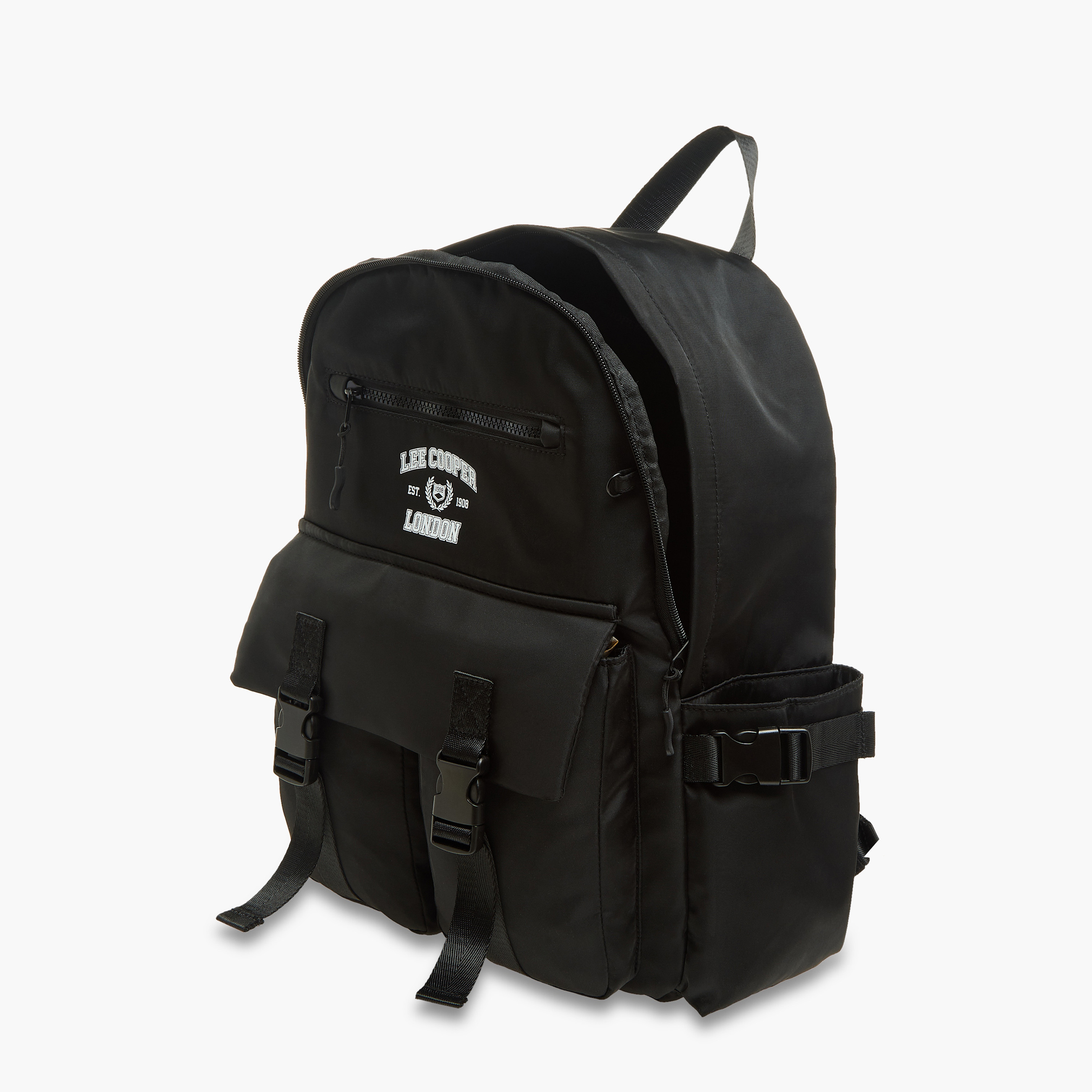 طقم شنطة ظهر مدرسية ومقلمة بطبعات شعار من لي كوبر-school-bagsandbackpacks-backpacks-image-11