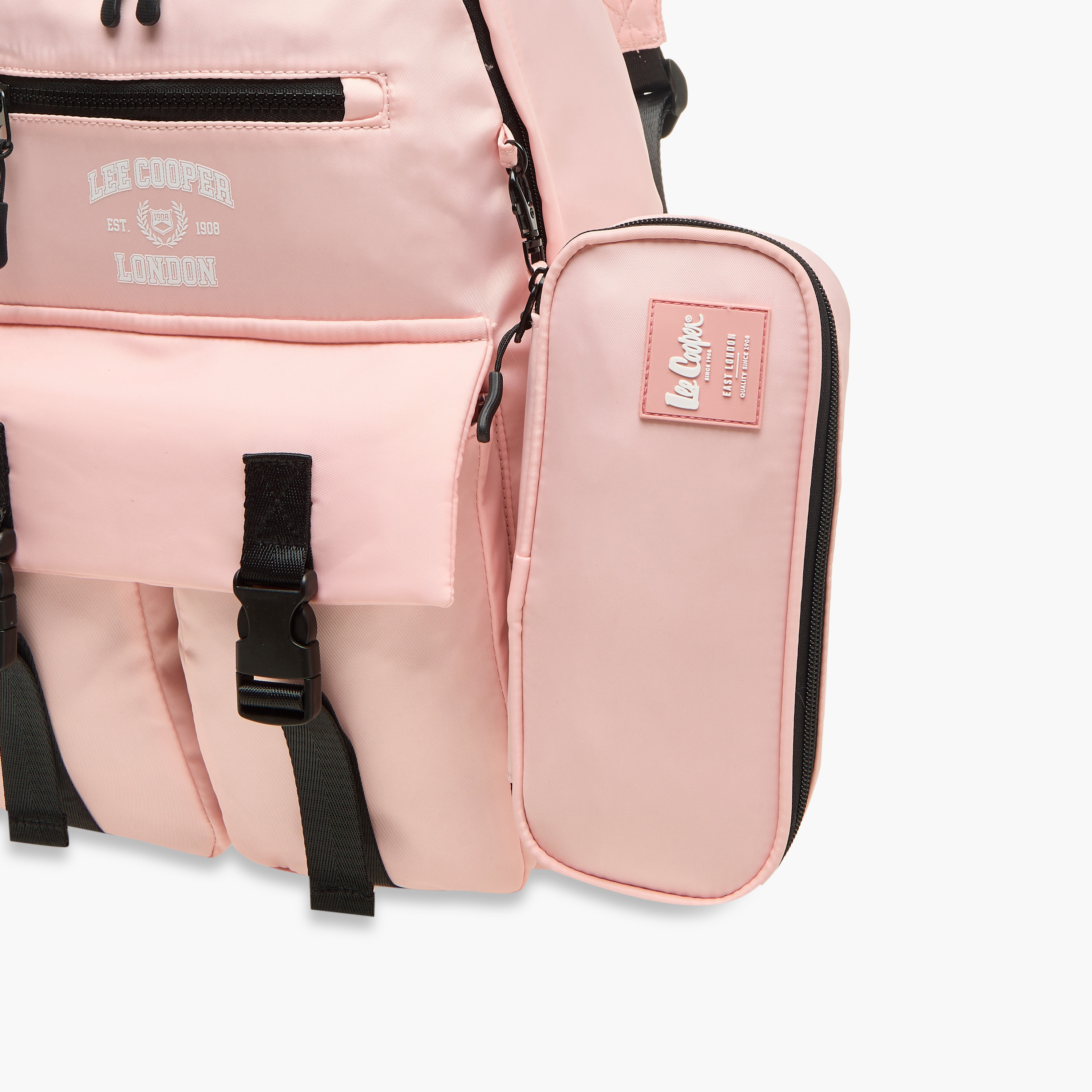 طقم شنطة ظهر مدرسية ومقلمة بطبعات شعار من لي كوبر-school-bagsandbackpacks-backpacks-image-8