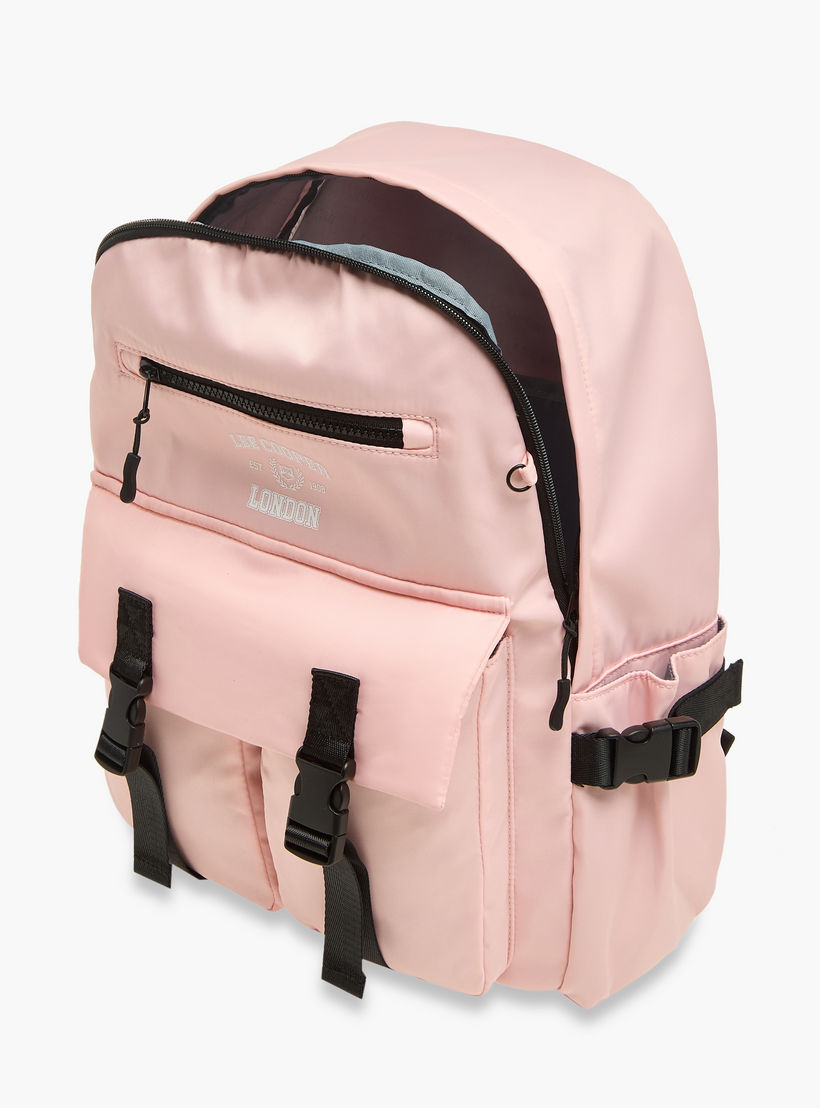 طقم شنطة ظهر مدرسية ومقلمة بطبعات شعار من لي كوبر-school-bagsandbackpacks-backpacks-image-9