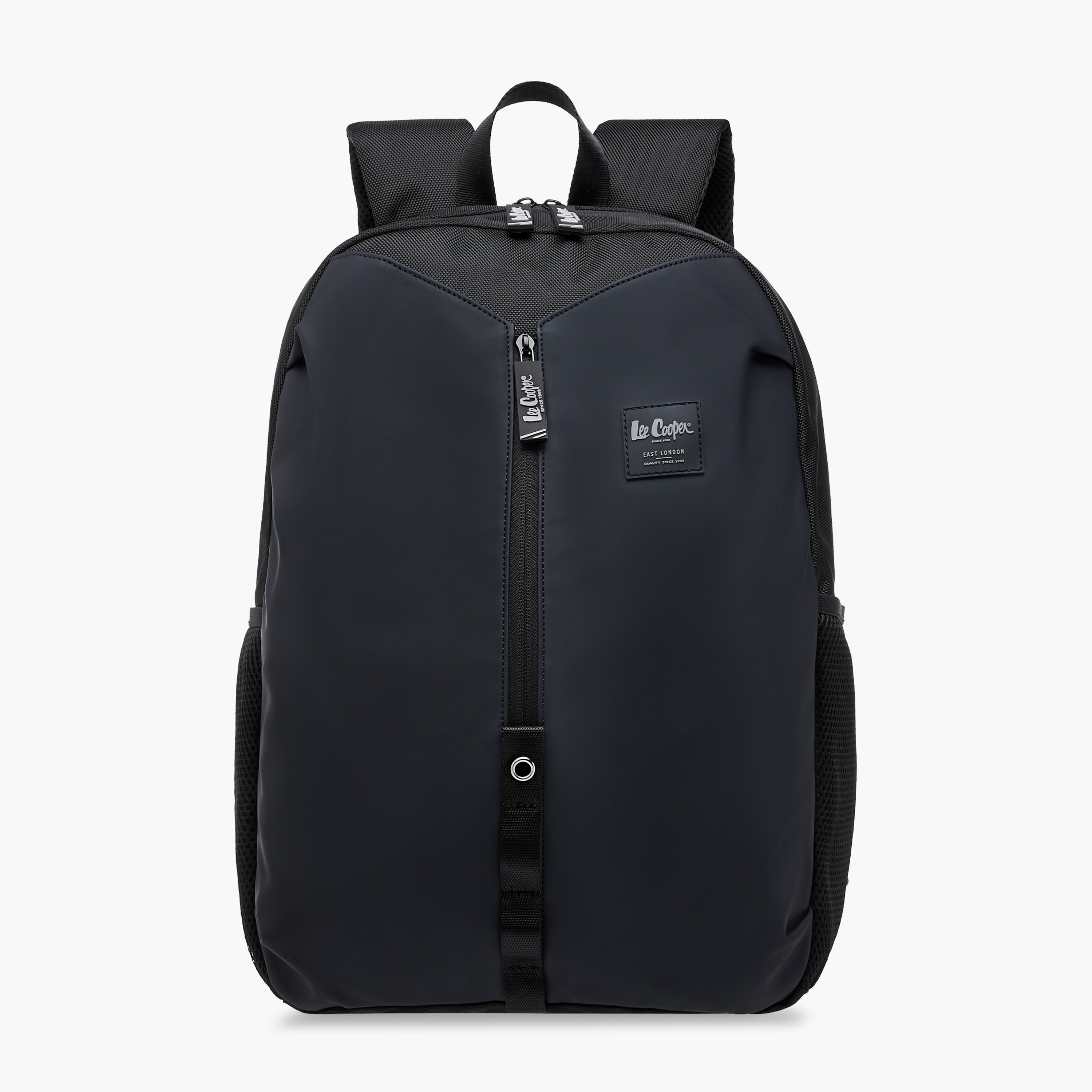 شنطة ظهر مدرسية بأحزمة كتف قابلة للتعديل وتفاصيل الشعار من لي كوبر - 15×50×33 سم-boys-accessories-bagsandbackpacks-image-1