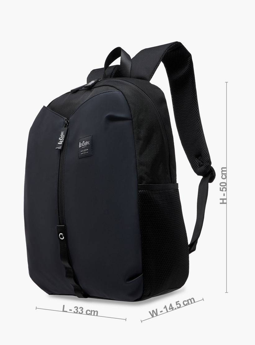 شنطة ظهر مدرسية بأحزمة كتف قابلة للتعديل وتفاصيل الشعار من لي كوبر - 15×50×33 سم-boys-accessories-bagsandbackpacks-image-4
