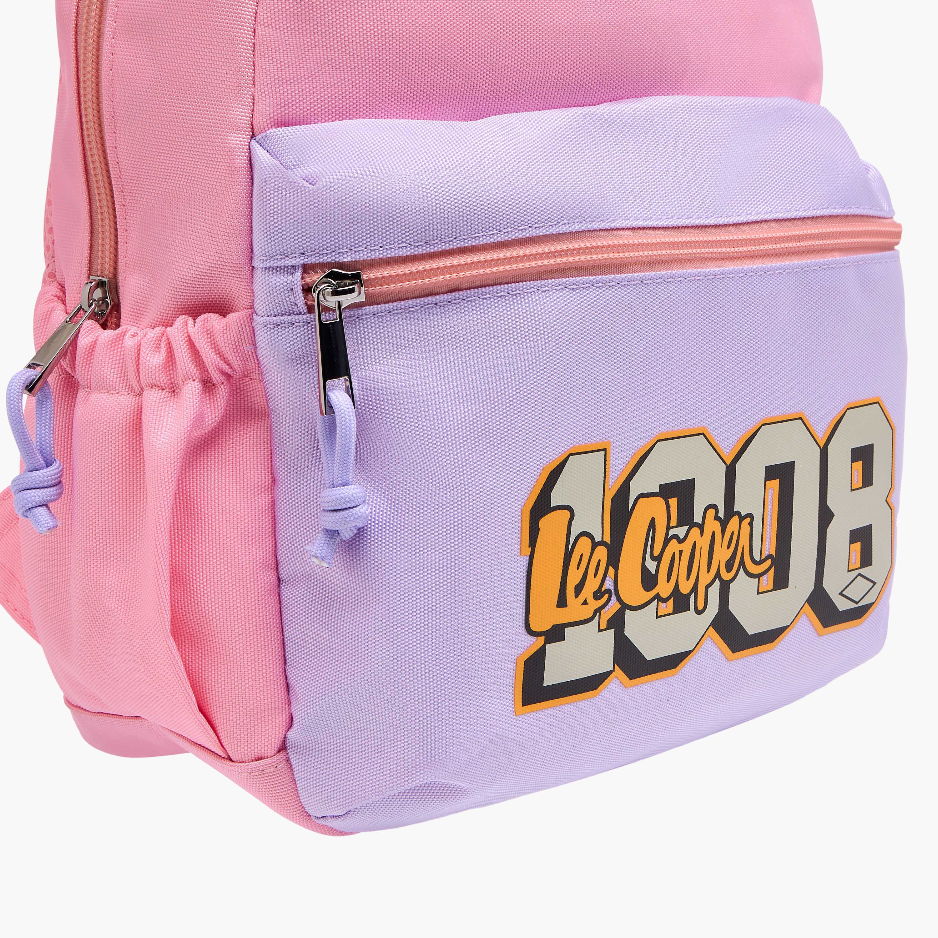 Lee Cooper Printed School Backpack with Padded Straps - 12x24x34 cm-school-bagsandbackpacks-backpacks-image-4