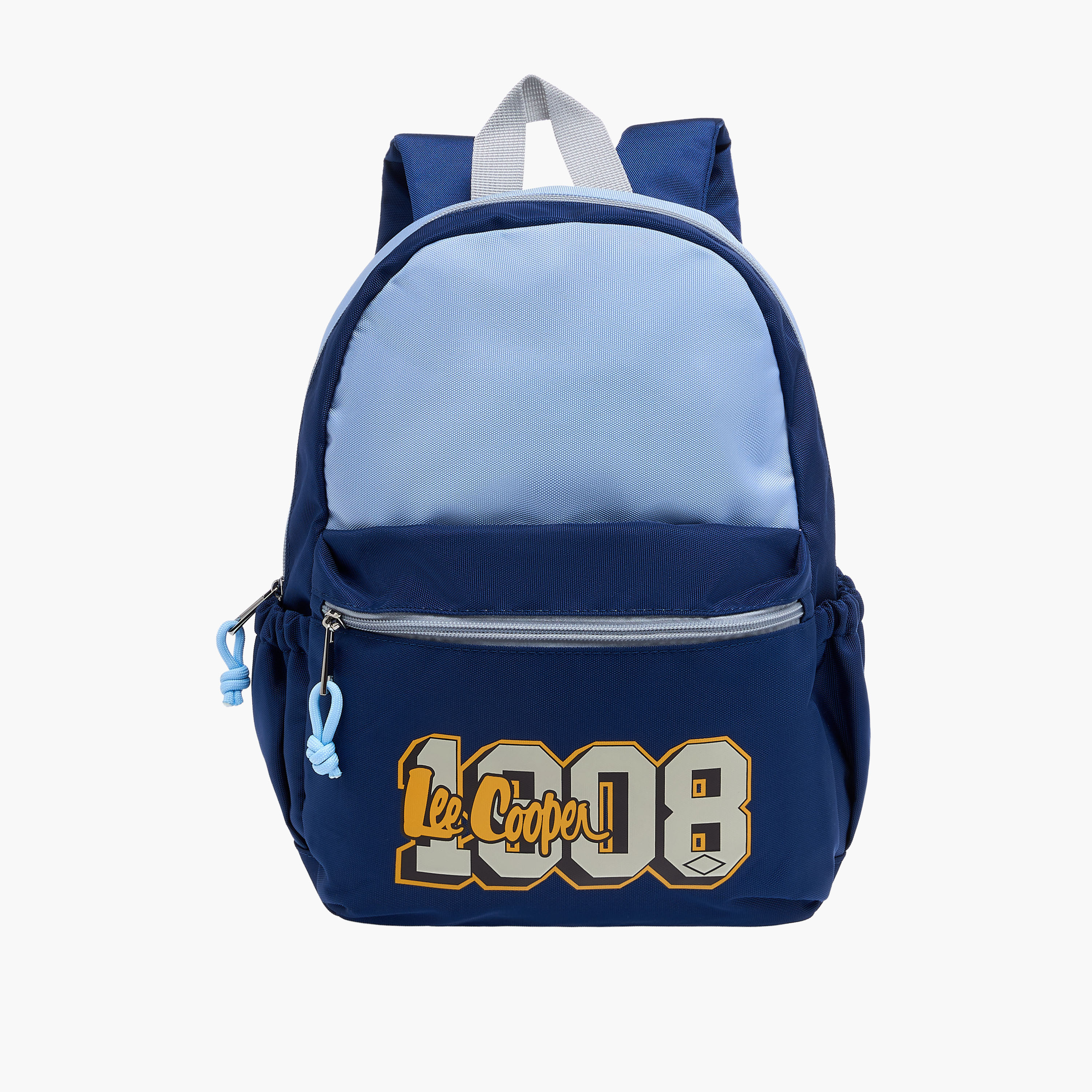 شنطة ظهر مدرسية بأحزمة مبطنة وطبعات من لي كوبر - 12x24x34 سم-school-bagsandbackpacks-backpacks-image-1